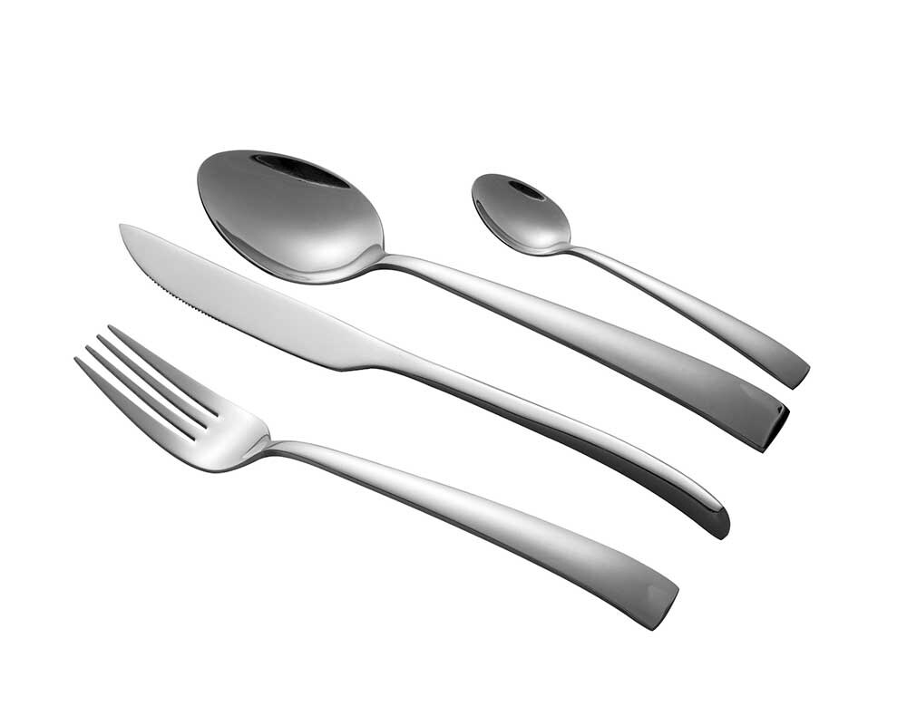 Besteckset 24-teilig Metallic Silver