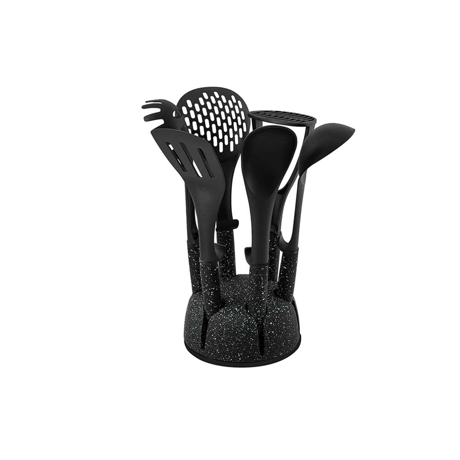 neuetischkultur K&uuml;chenhelfer 7 teiliges Set Marble Black - Bild 1