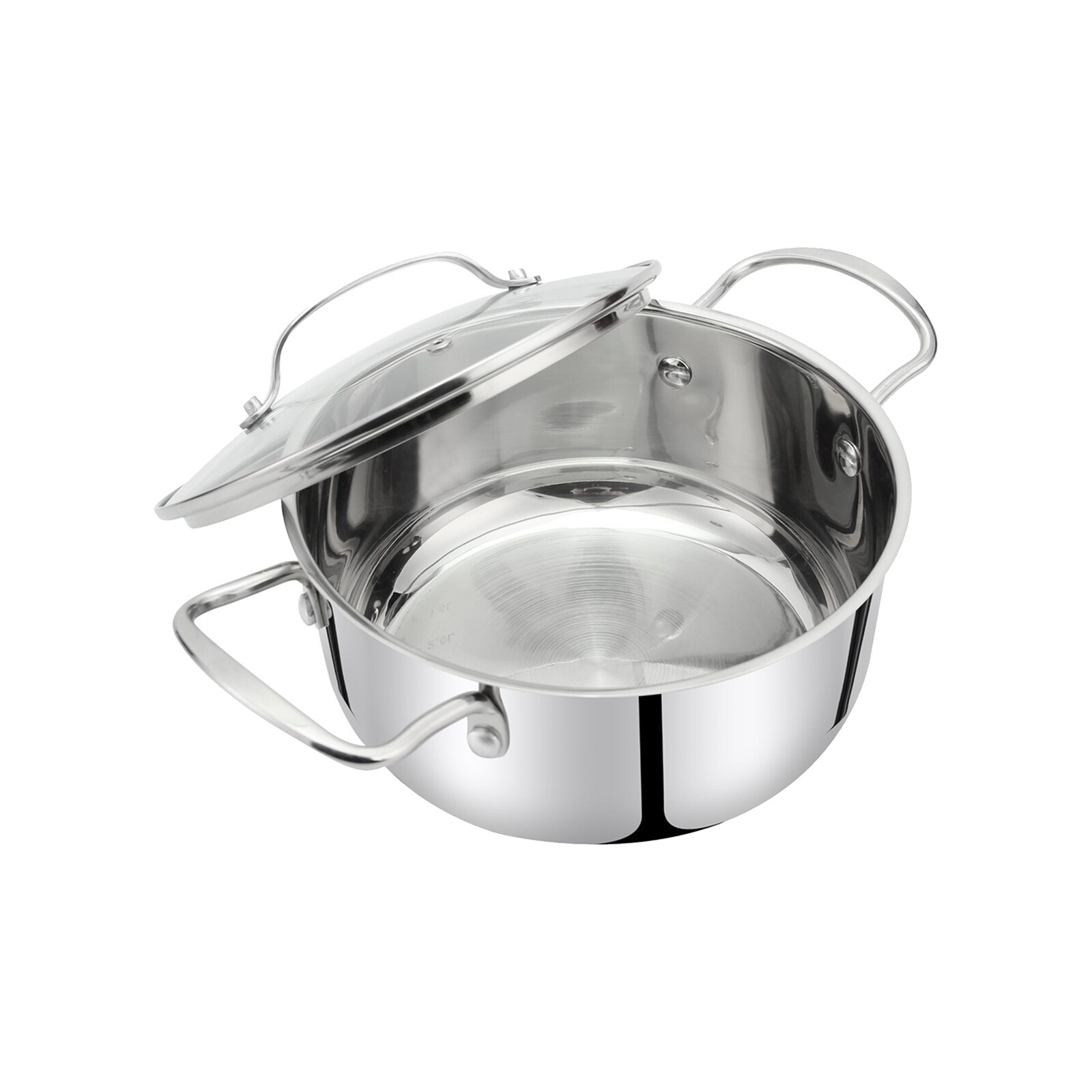 neuetischkultur Bratentopf mit Deckel Radiant Silver 20 cm - Bild 1