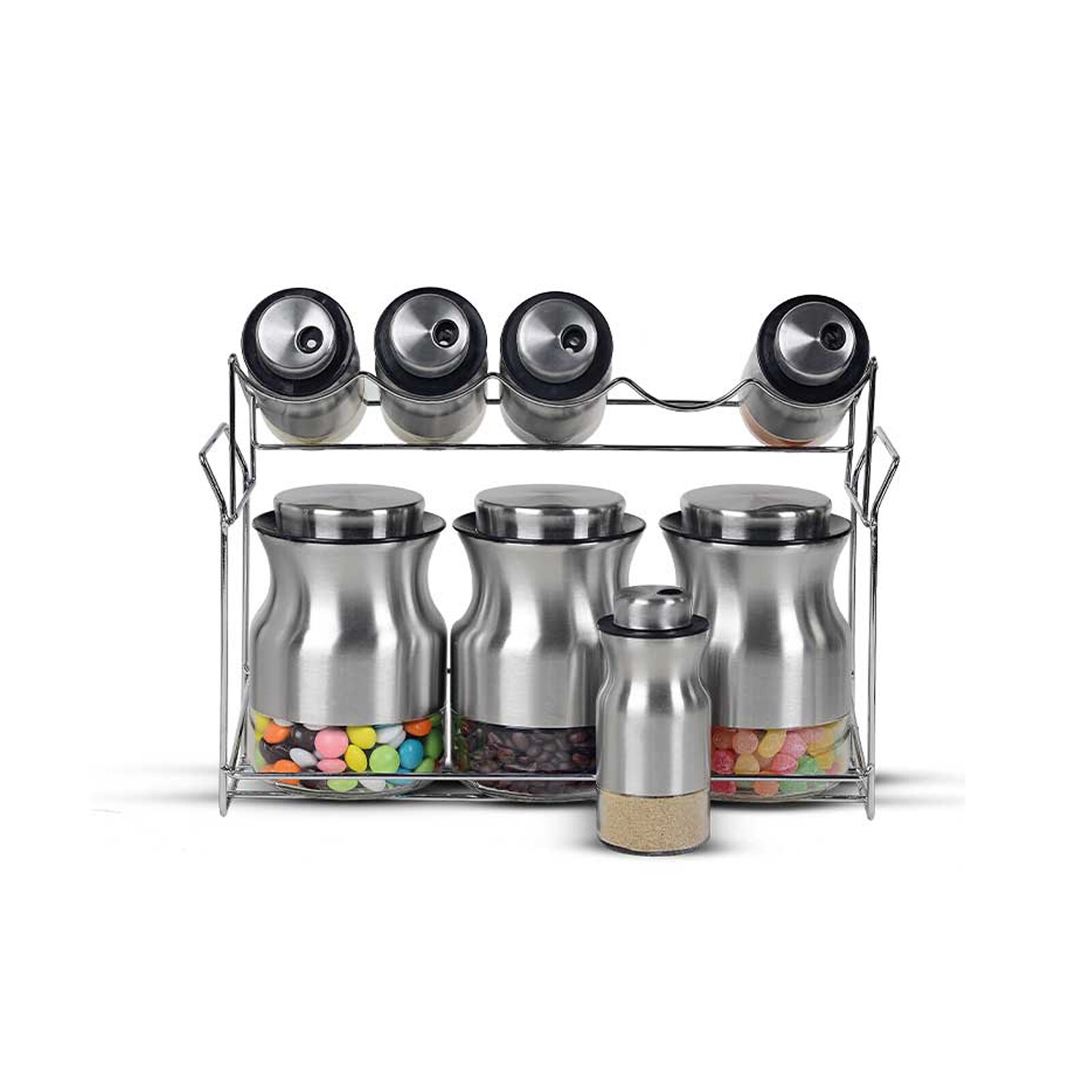 neuetischkultur Gew&uuml;rzregal 8-teilig mit St&auml;nder - Bild 1