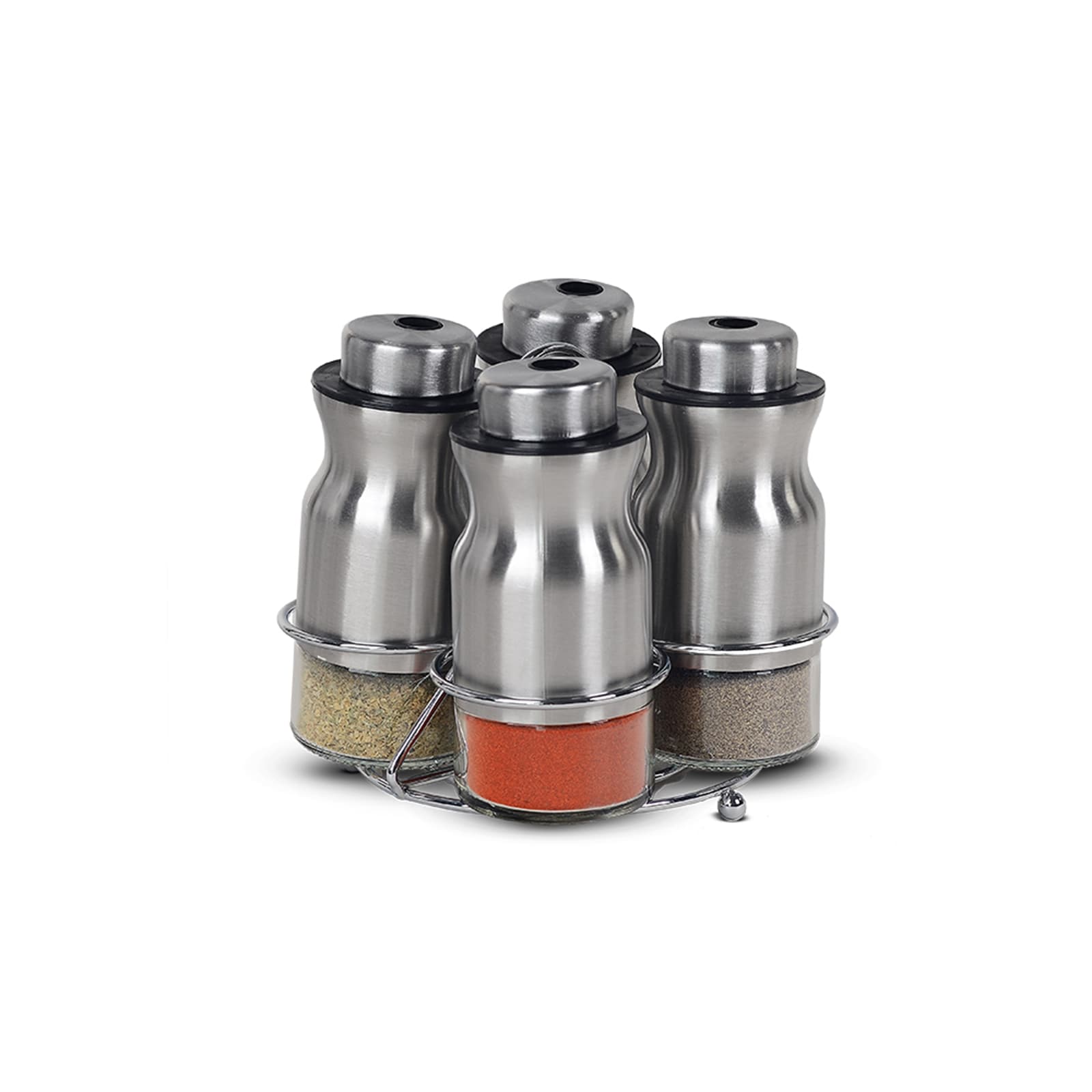 neuetischkultur Gew&uuml;rzst&auml;nder 5 teiliges Set 4 Beh&auml;lter 1 St&auml;nder - Bild 1