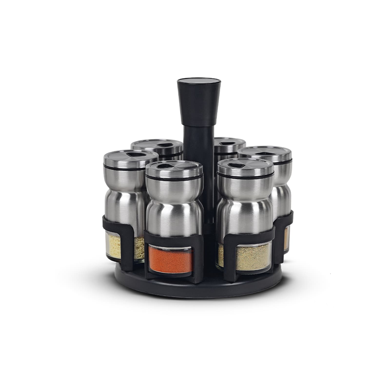 neuetischkultur Gew&uuml;rzst&auml;nder 7 teiliges Set 6 Gl&auml;ser 1 St&auml;nder - Bild 1