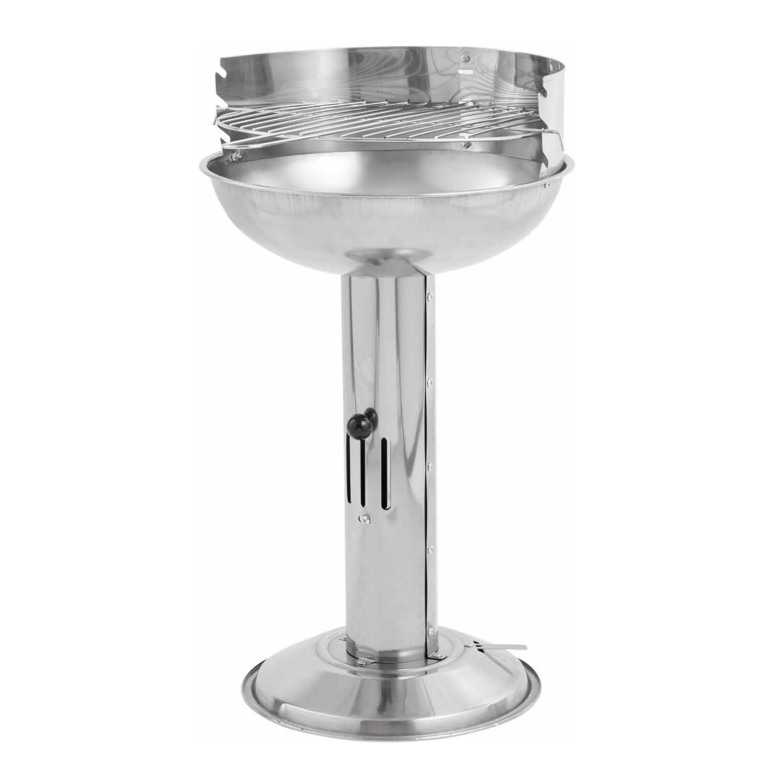 HTI-Living S&auml;ulengrill Rund &Oslash; 40 cm Holzkohlegrill - Bild 1