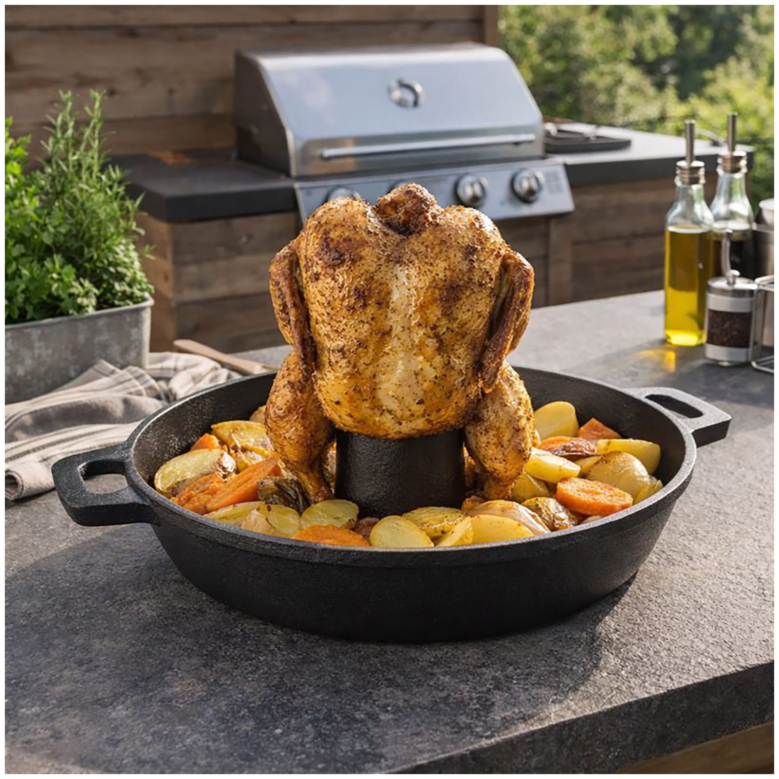 neuetischkultur H&auml;hnchenbr&auml;ter H&auml;hnchengriller - Bild 1