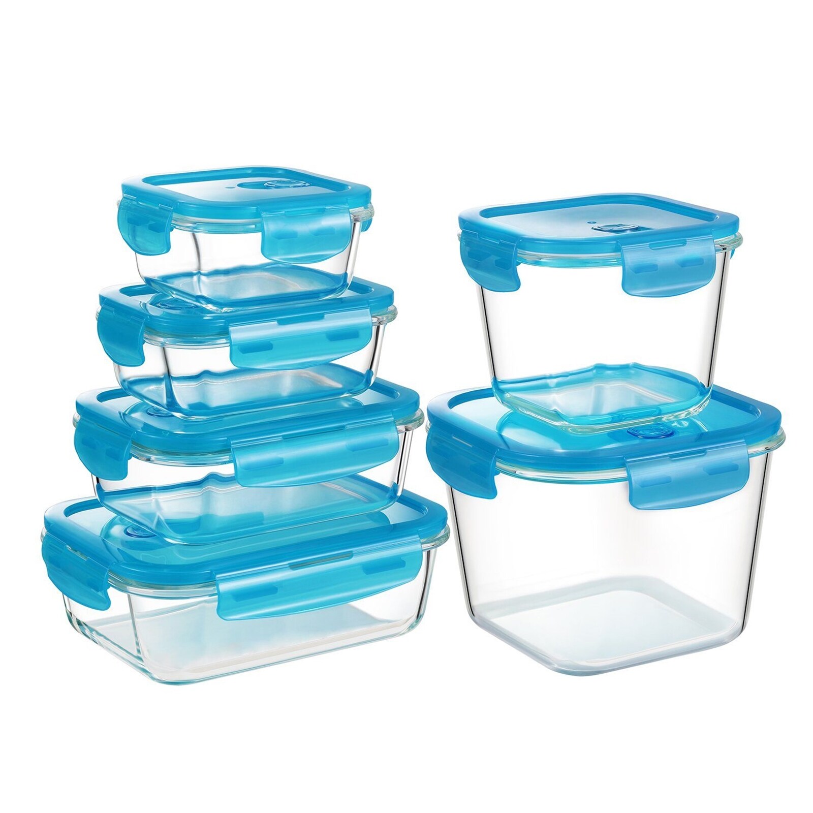 neuetischkultur Frischhaltedosen Glas 12-teiliges Set - Bild 1