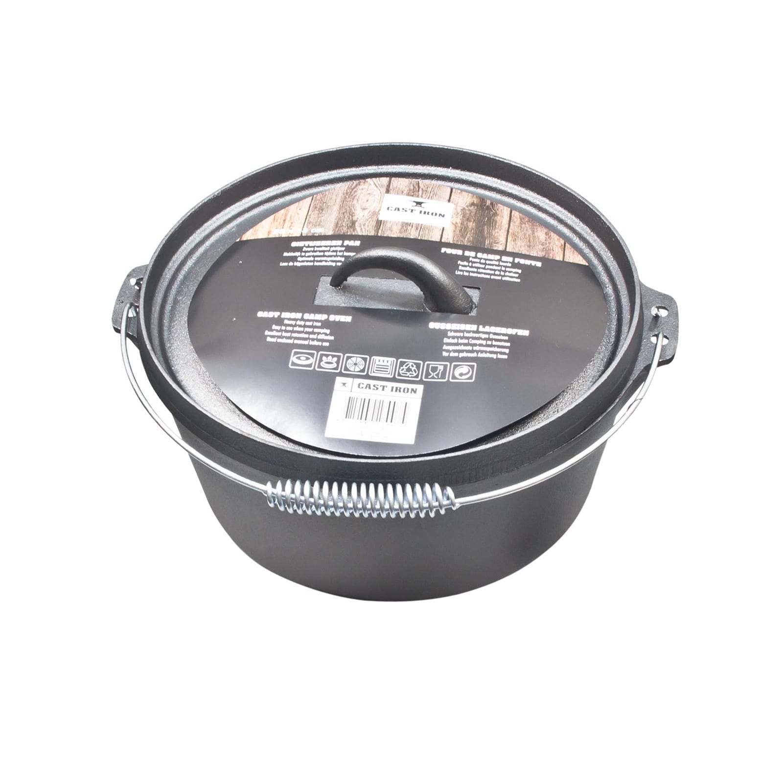 neuetischkultur Gusseisentopf &Oslash; 28 cm mit Deckel - Bild 1