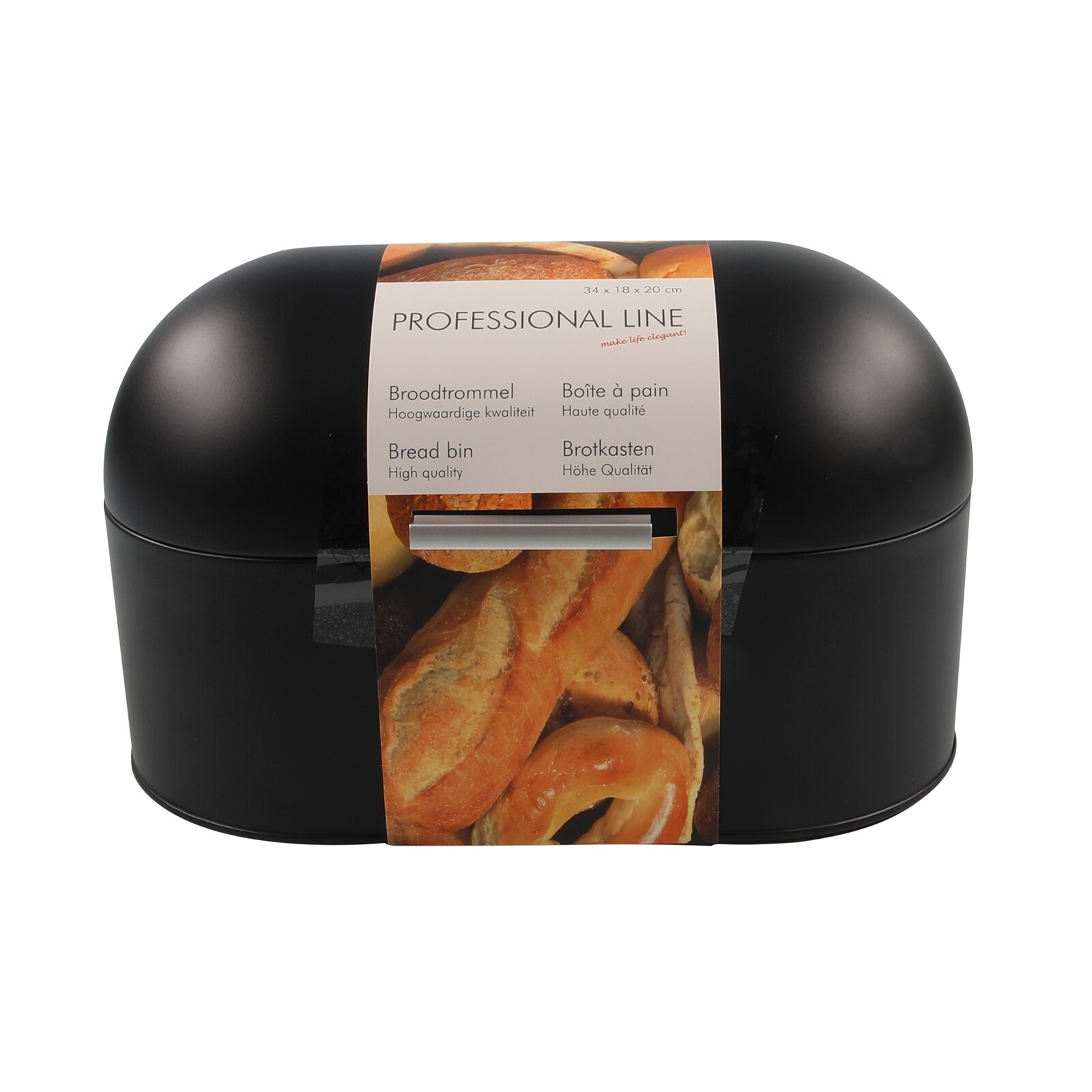 neuetischkultur Brotkasten Schwarz Matt - Bild 1