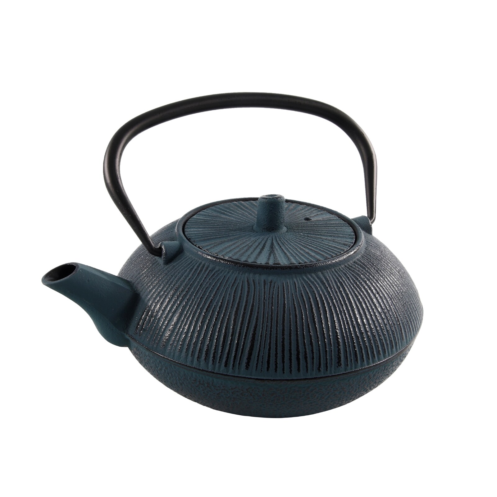 neuetischkultur Teekanne 0,8 Liter aus blauem Gusseisen - Bild 1