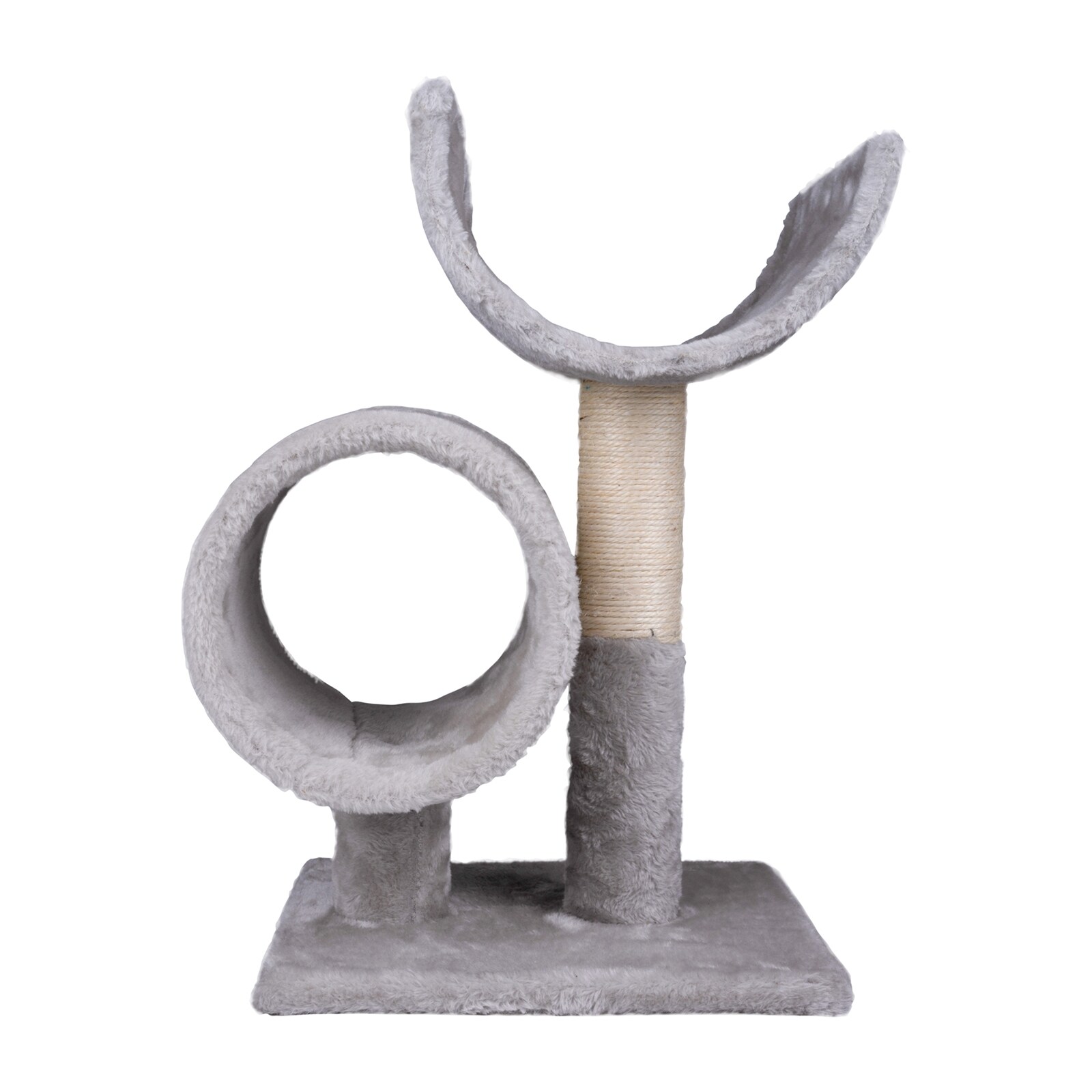 HTI-Living Katzenkratzbaum Grau - Bild 1