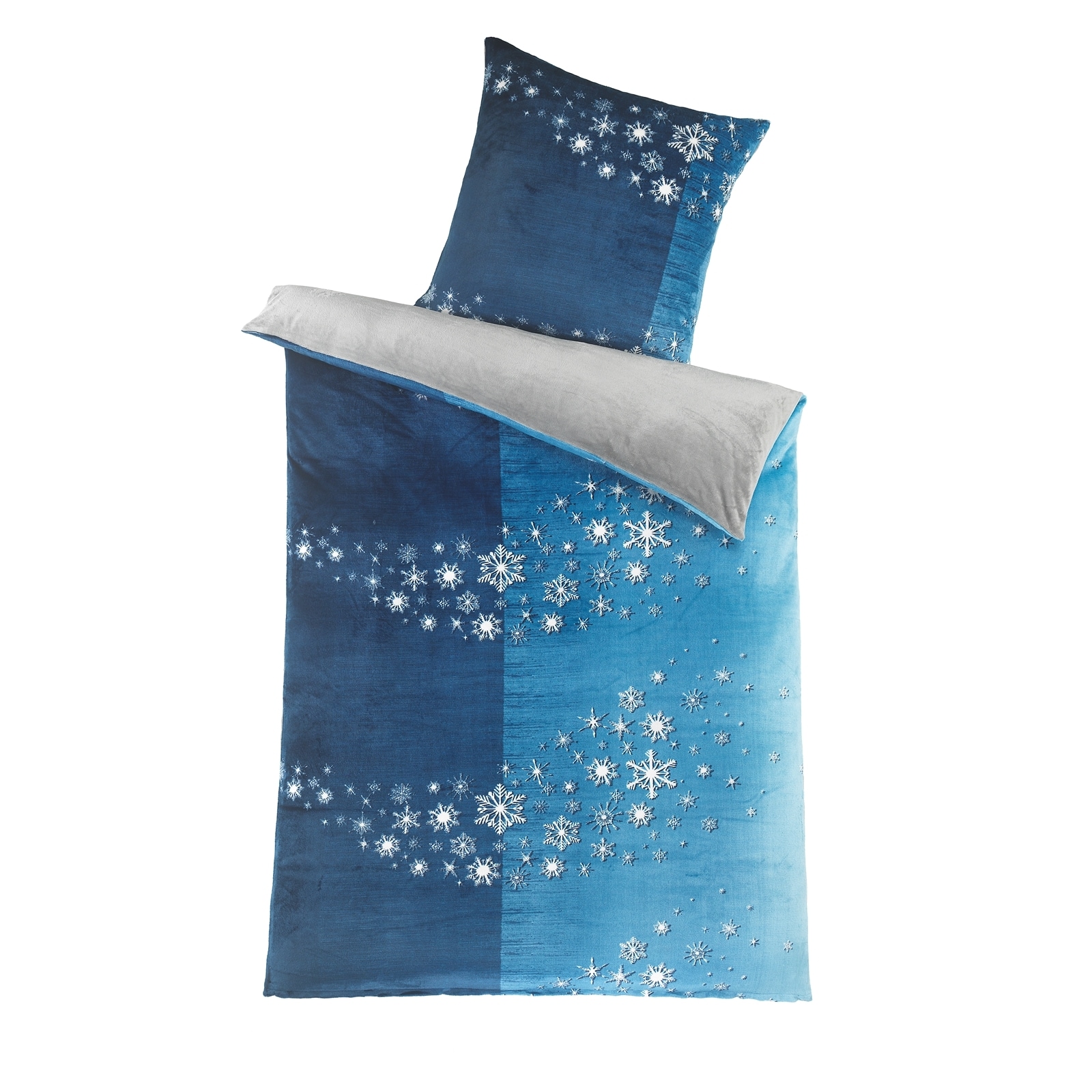 HTI-Living Mikrofaser-Wende-Bettw&auml;sche Cashmere 135/200 2-teilig - Bild 1