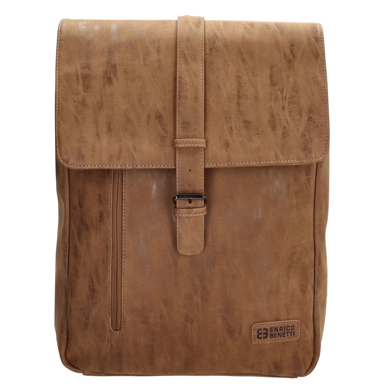 HTI-Living Notebookrucksack Laptoptasche Kunstleder Camel - Bild 1