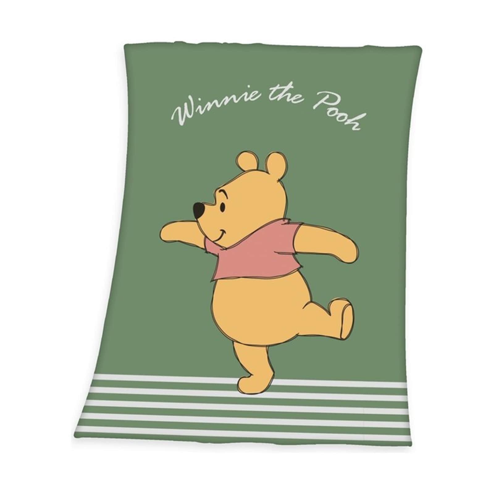 HTI-Living Decke 75 x 100 cm Winnie Pooh Boy - Bild 1
