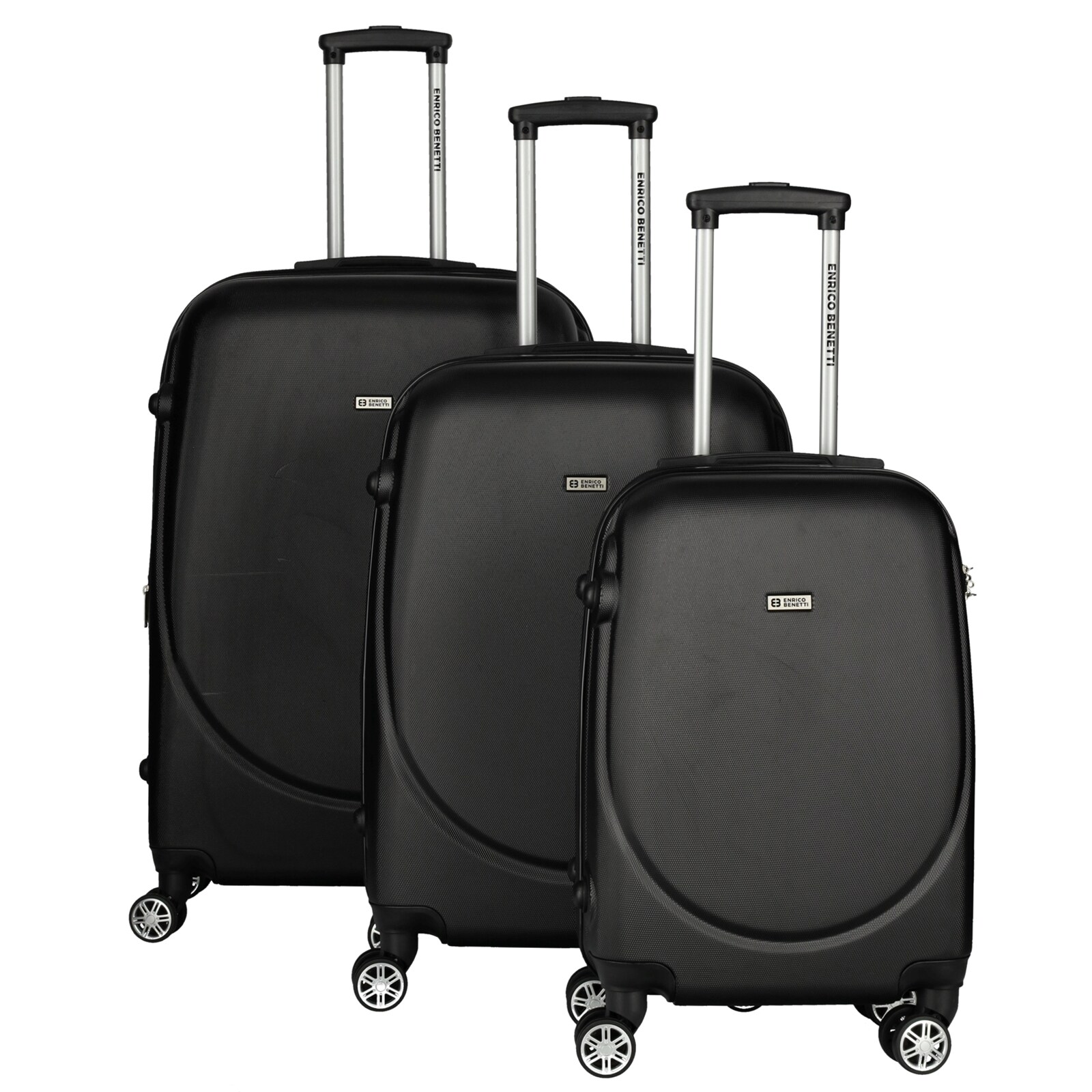 HTI-Living Reisekoffer 3-teiliges Set Schwarz 50/60/70 - Bild 1
