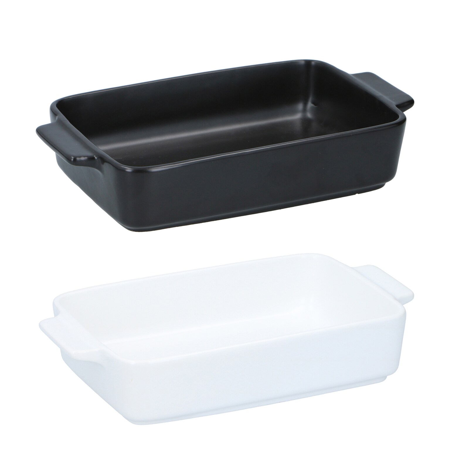 neuetischkultur Auflaufform Keramik 2er-Set 24,5 x 14 x 5 cm - Bild 1