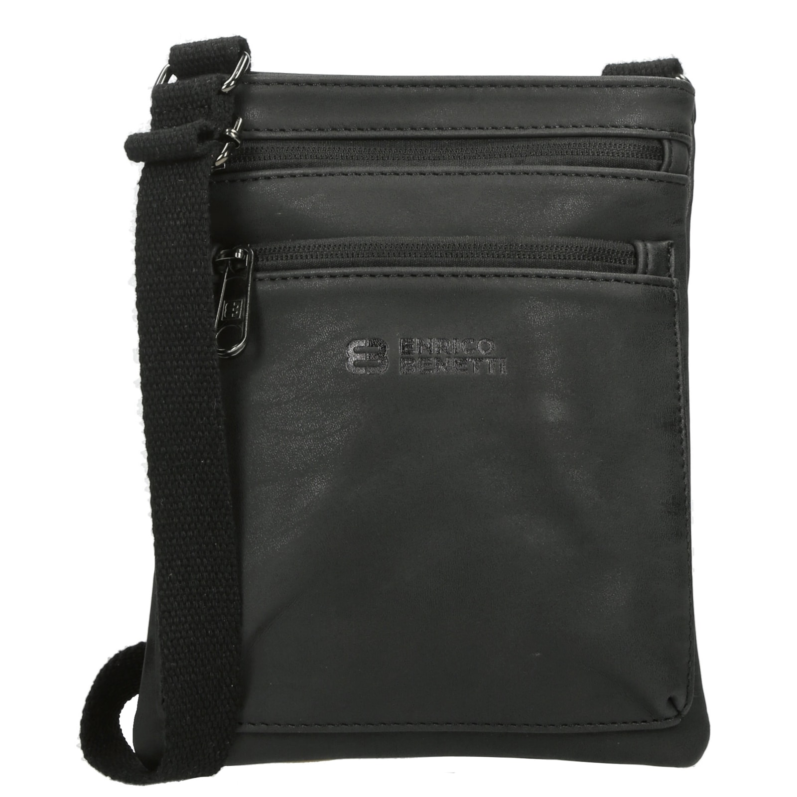 HTI-Living Schultertasche Herren Kunstleder Schwarz - Bild 1