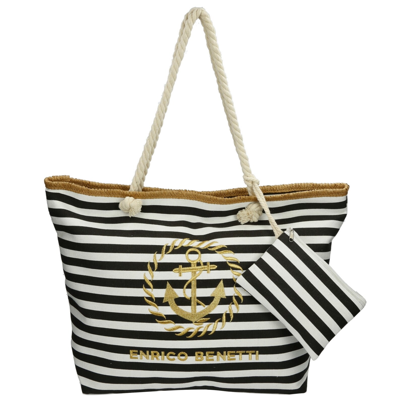 HTI-Living Maritime Strandtasche Shoppingtasche - Bild 1