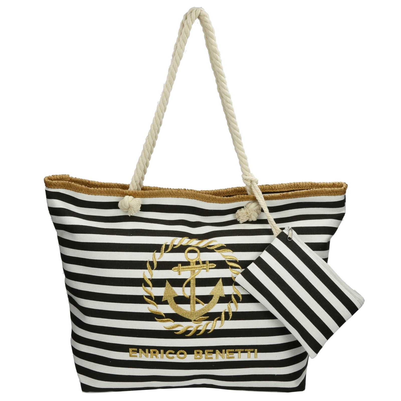 HTI-Living Maritime Strandtasche Shoppingtasche - Bild 1