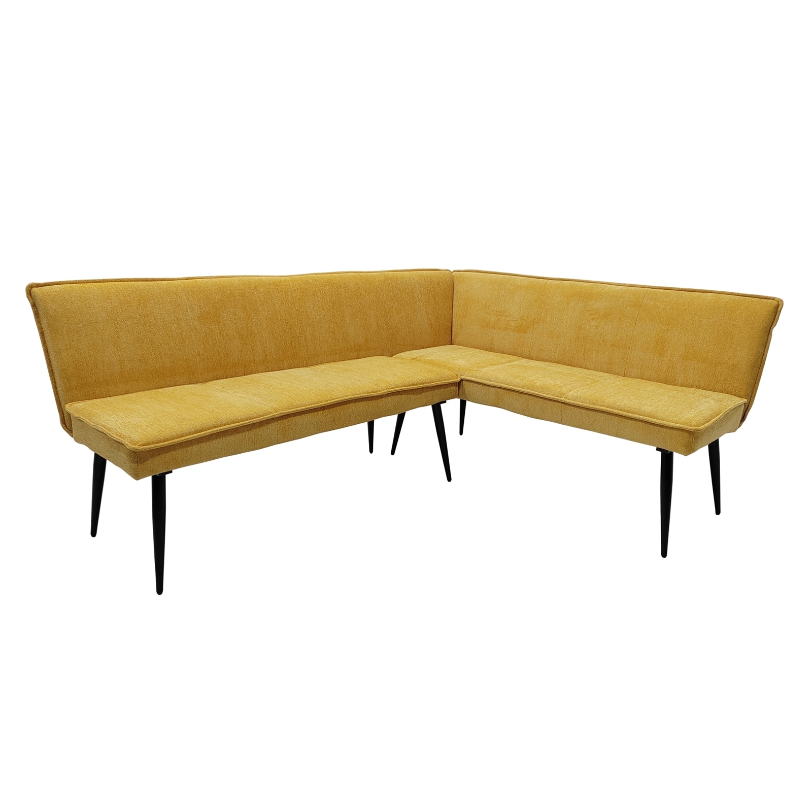 HTI-Living Eckbank 195 x 154 cm Mesilla Gelb kurzer Schenkel rechts - Bild 1