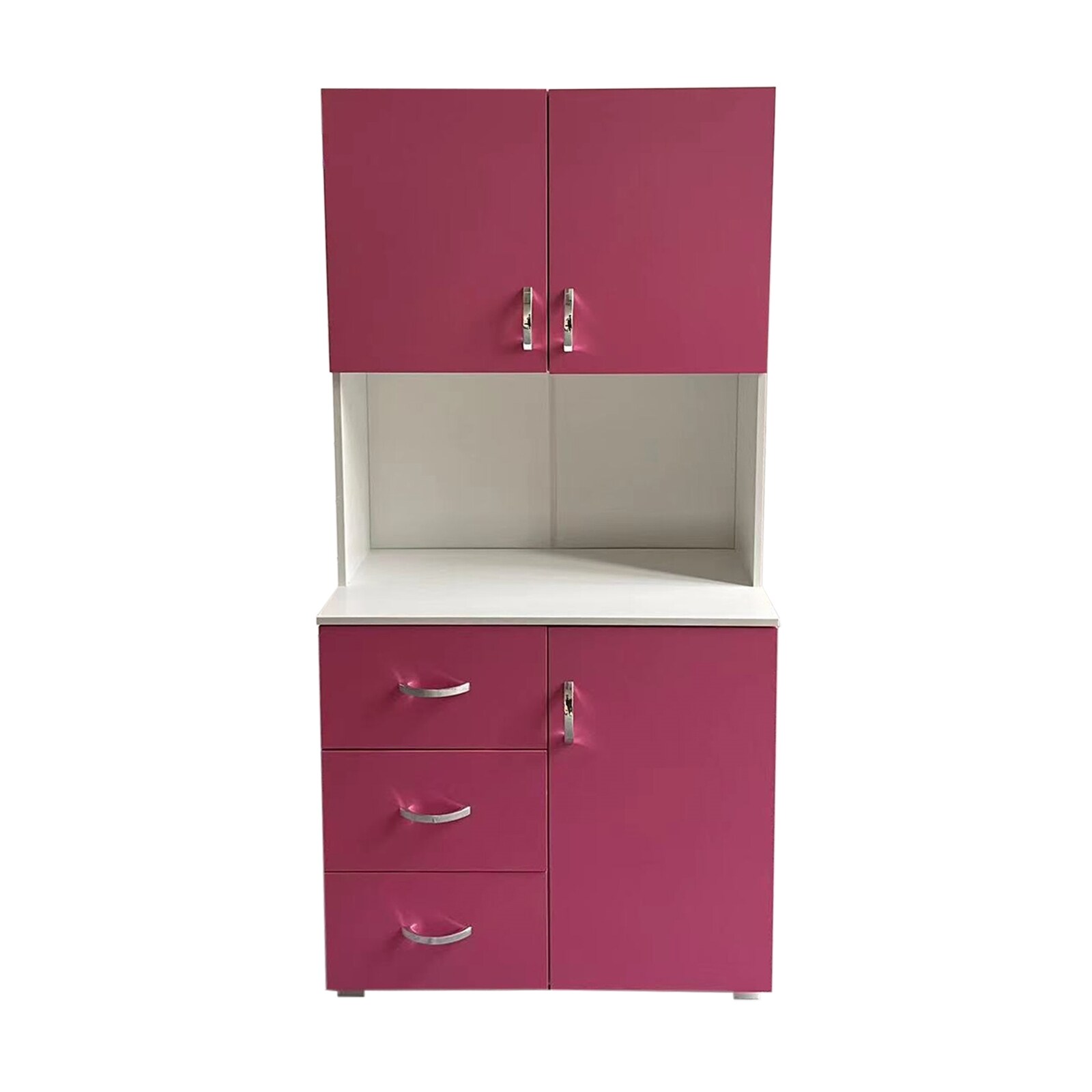 HTI-Living Kinderzimmerschrank Pink Weiß | 04255701905949