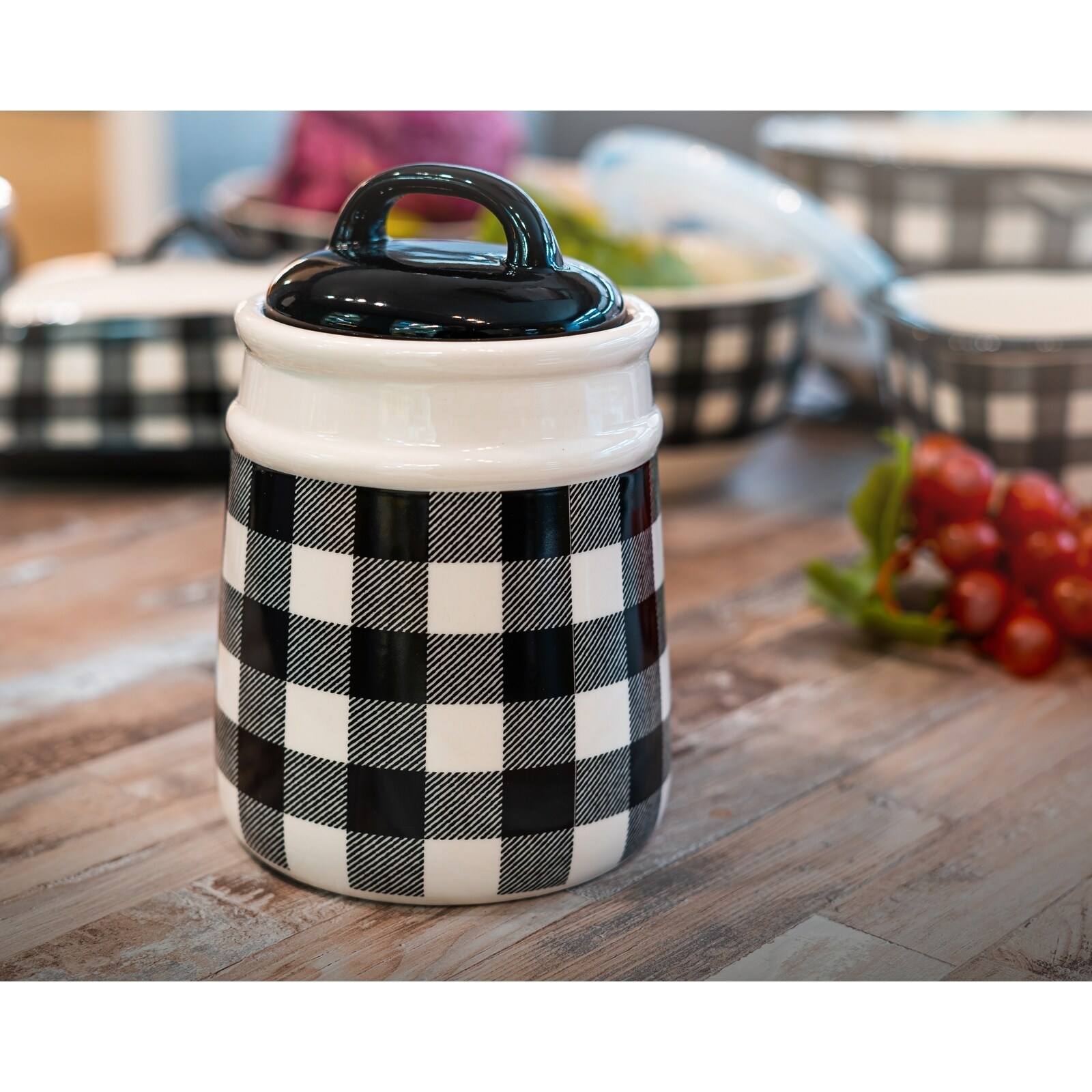 neuetischkultur Lebensmitteldose im Landhausstil 11 x 16 cm Squares - Bild 1