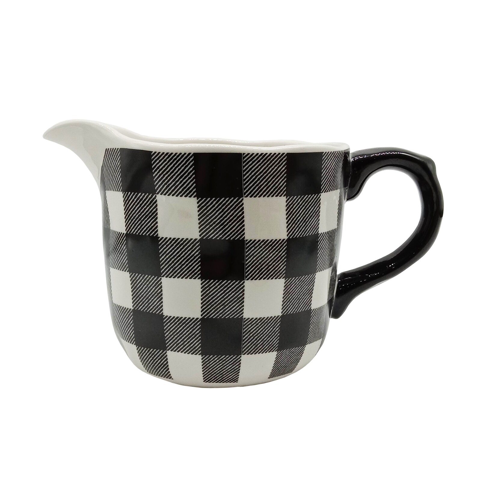 neuetischkultur Milchkrug aus Keramik 800 ml Squares - Bild 1