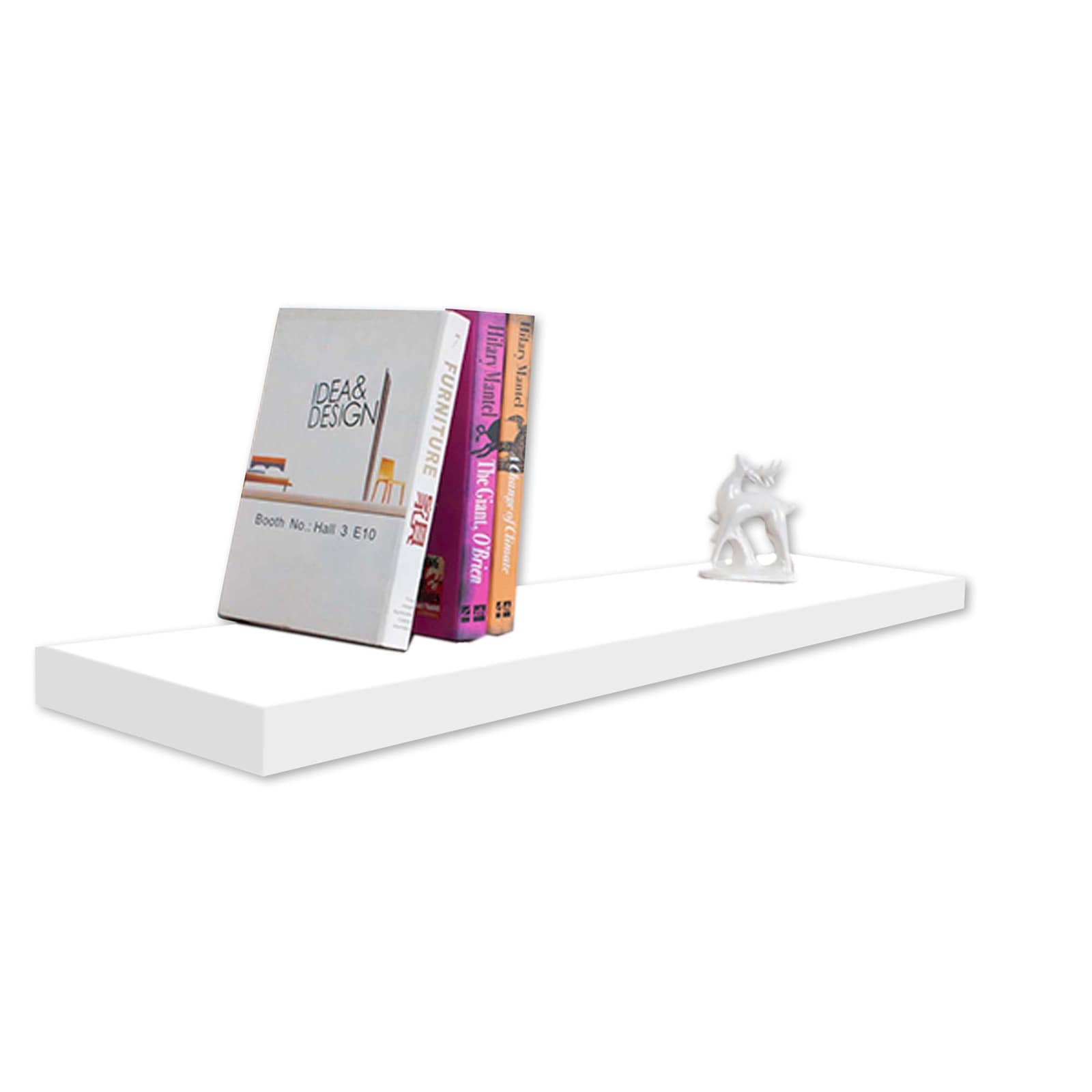 HTI-Living Wandregal 120 cm Altona Wei&szlig; - Bild 1