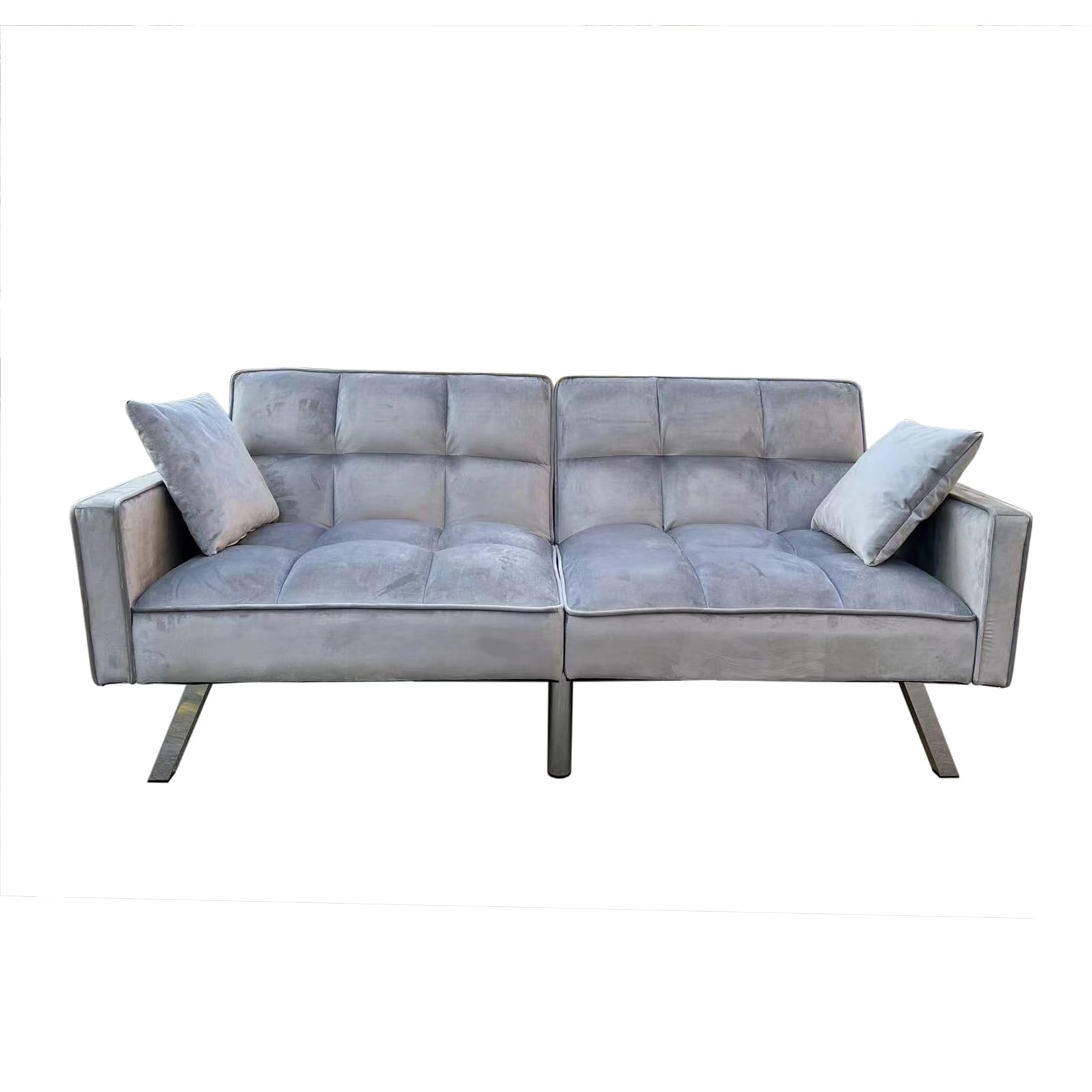 HTI-Living Sofa mit Schlaffunktion Brigga Grau - Bild 1