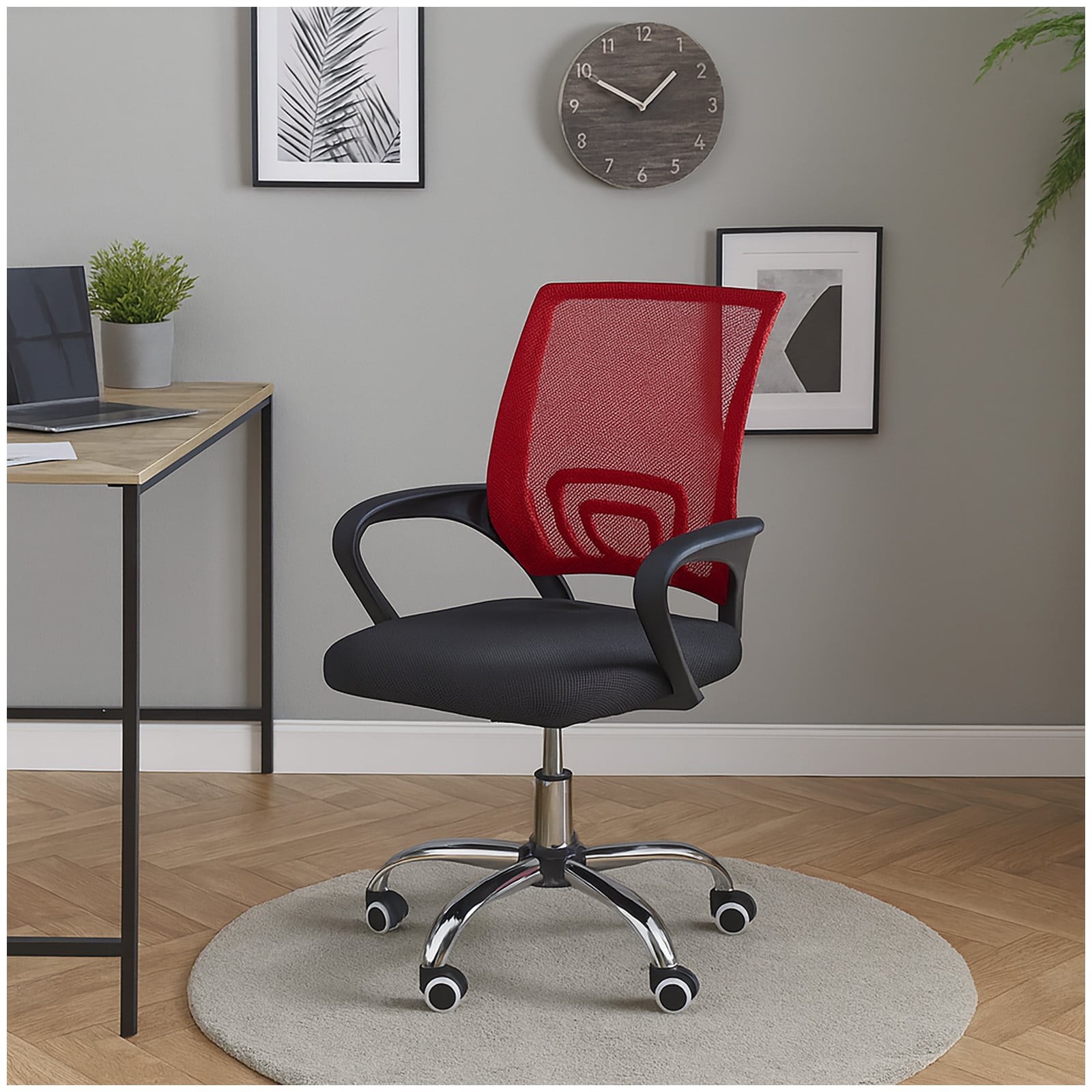 HTI-Living Schreibtischstuhl Georg Rot - Bild 1