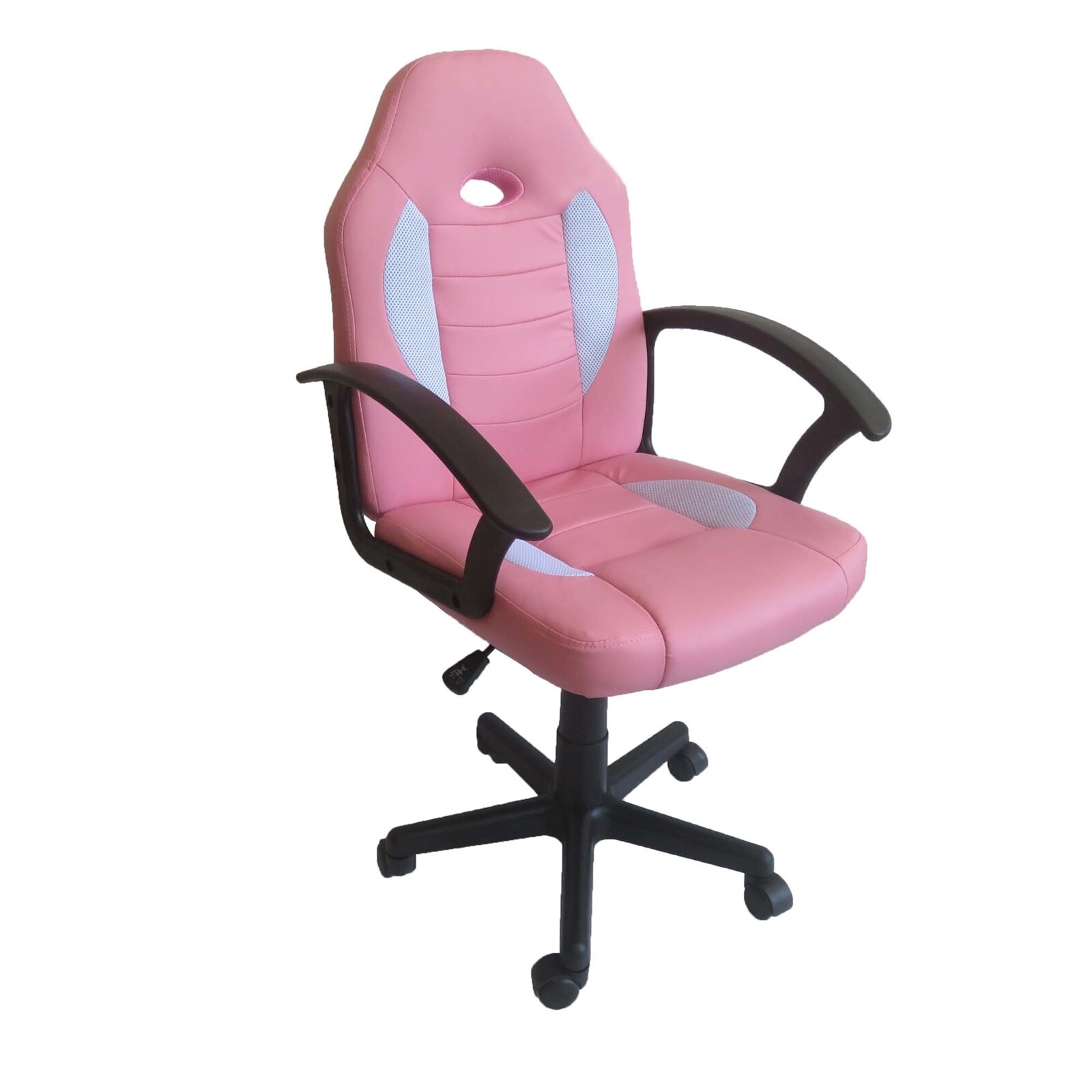 HTI-Living Schreibtischstuhl Junior h&ouml;henverstellbar ergonomischer Drehstuhl Pink - Bild 1