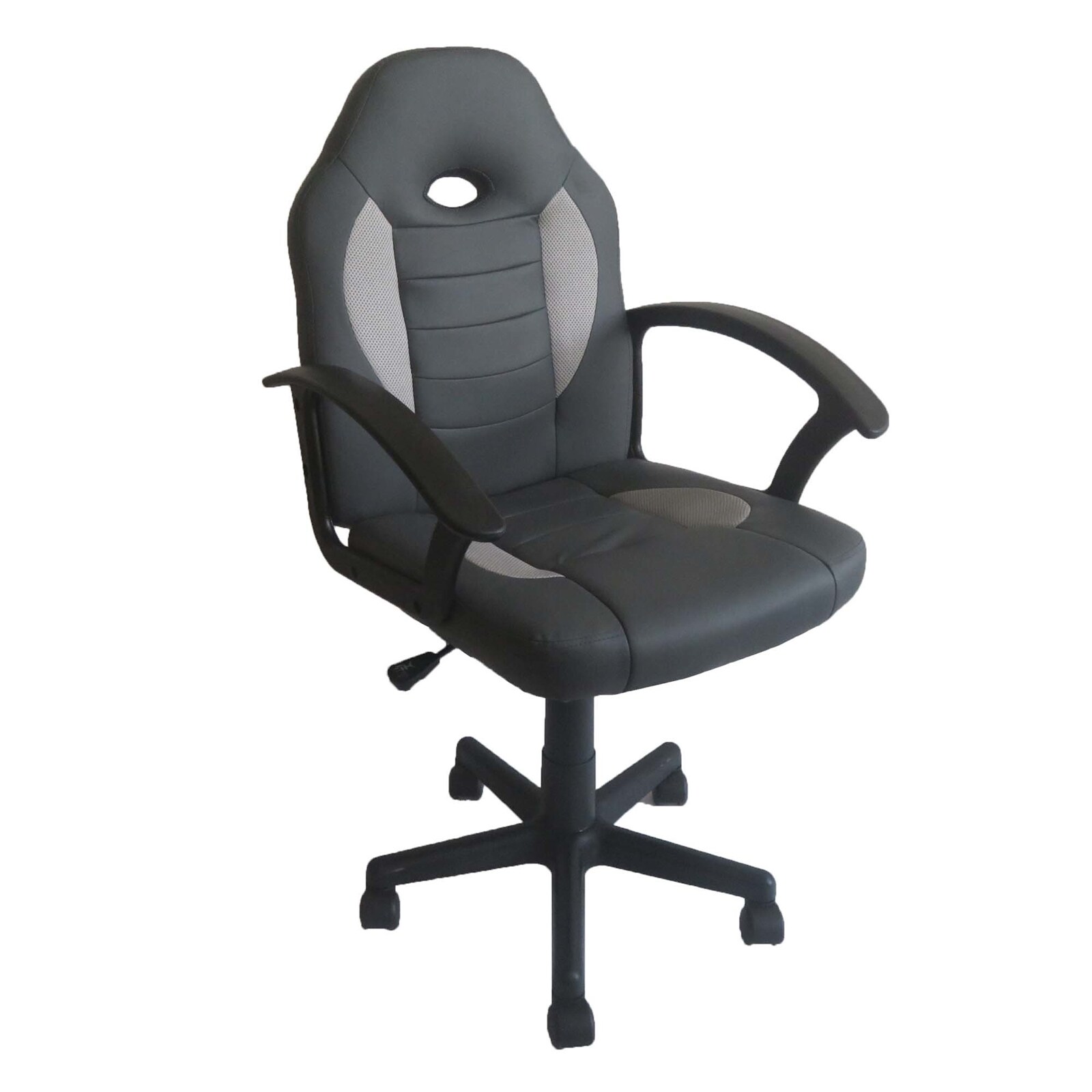 HTI-Living Schreibtischstuhl h&ouml;henverstellbar Daytona Junior Anthrazit-Grau - Bild 1