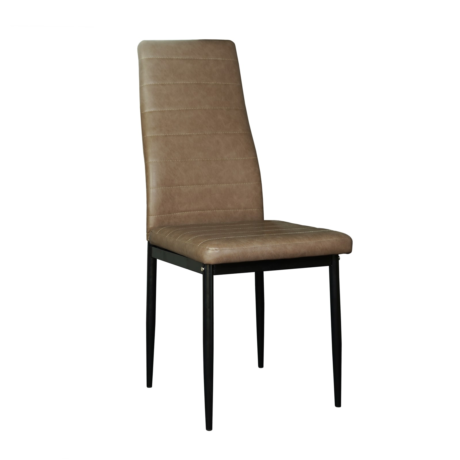 HTI-Living Esszimmerstuhl Kunstleder 1 St&uuml;ck Memphis Antikbraun - Bild 1