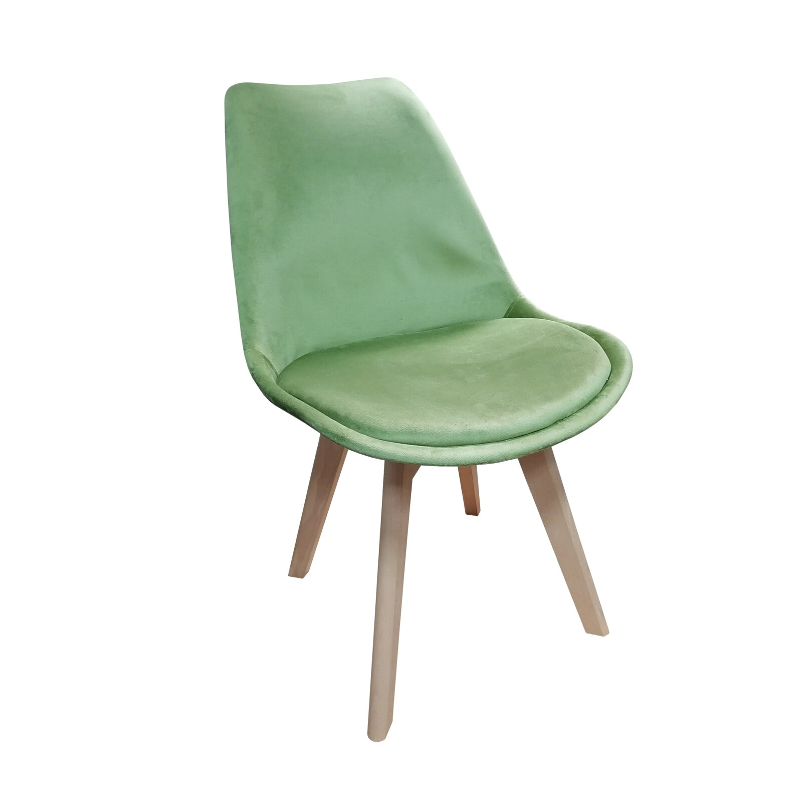 HTI-Living Esszimmerstuhl Samt Atlanta Hellgr&uuml;n - Bild 1