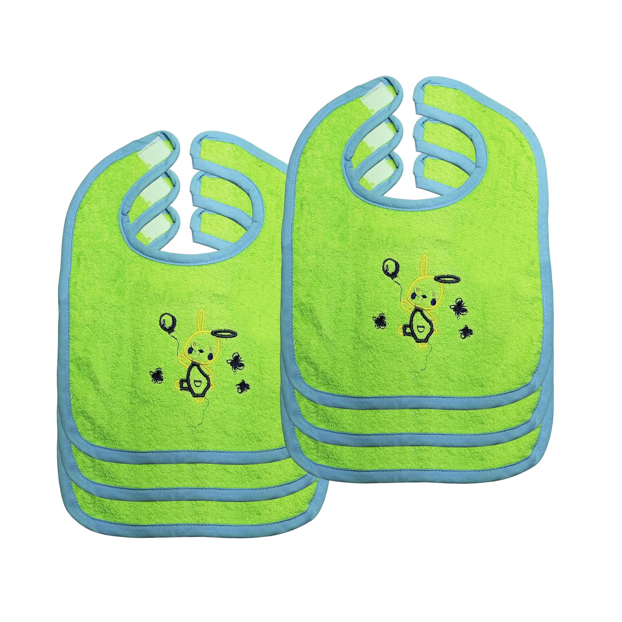 HTI-Living Baby L&auml;tzchen 6-teiliges Set Rabbit Gr&uuml;n - Bild 1