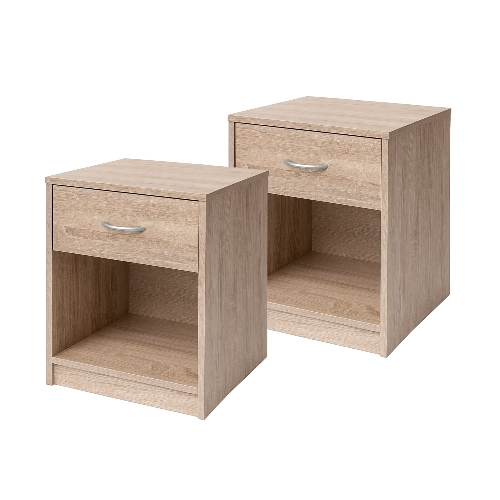HTI-Living Nachtschrank 2er Set Nina Sonoma