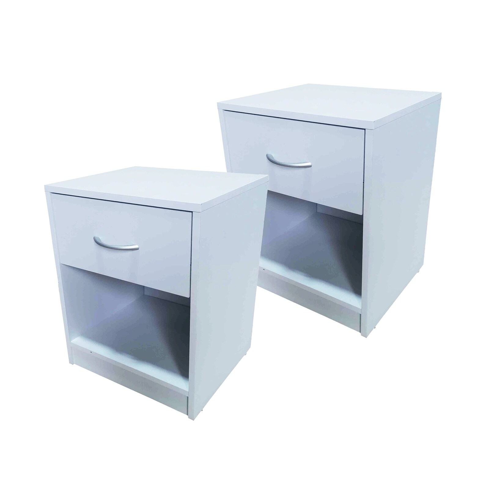 HTI-Living Nachtschrank 2er Set Nina Weiß