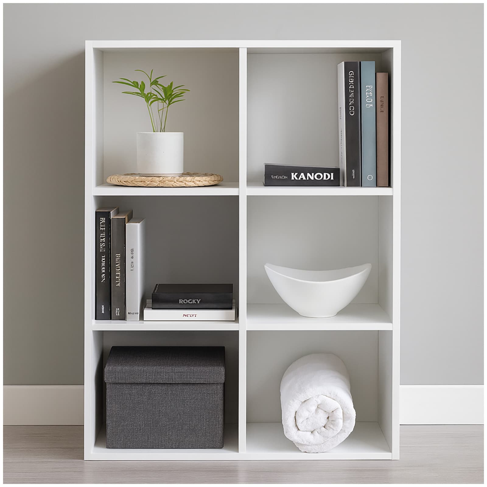 HTI-Living Regal 60x90 Thekla Wei&szlig; - Bild 1