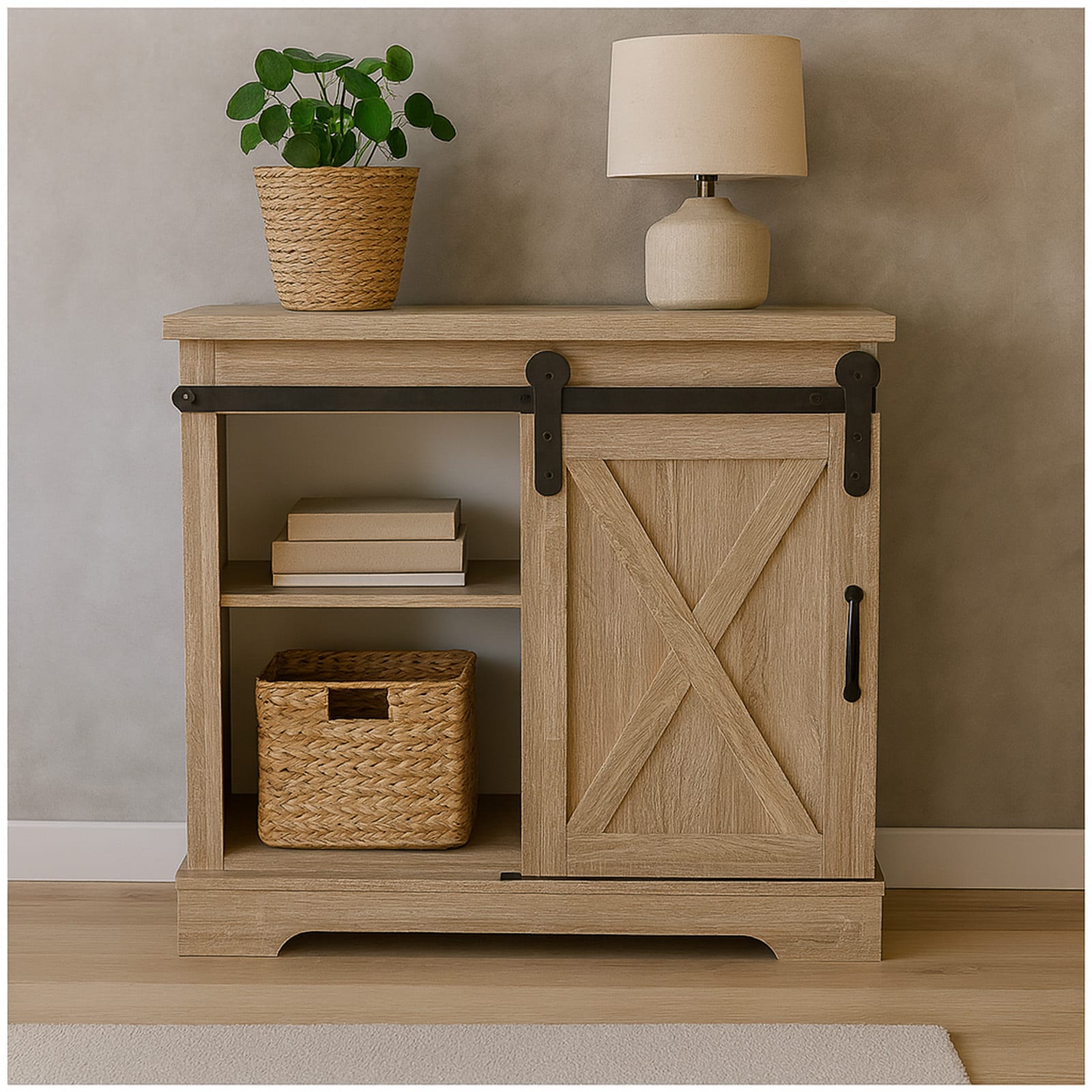 HTI-Living Kommode mit Schiebet&uuml;r Thekla Landhaus Sonoma - Bild 1