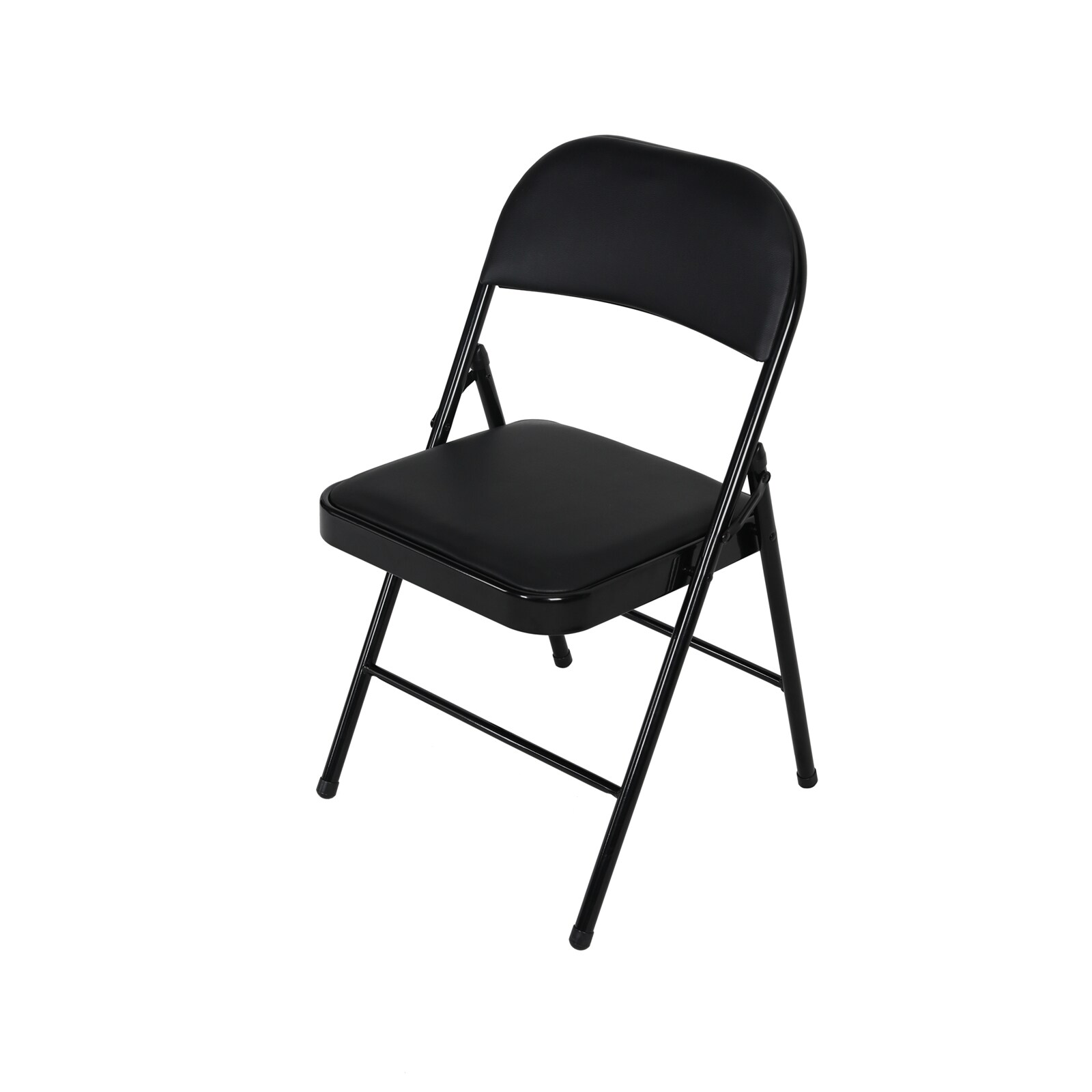HTI-Living Klappstuhl Kunstleder Gestell Schwarz - Bild 1