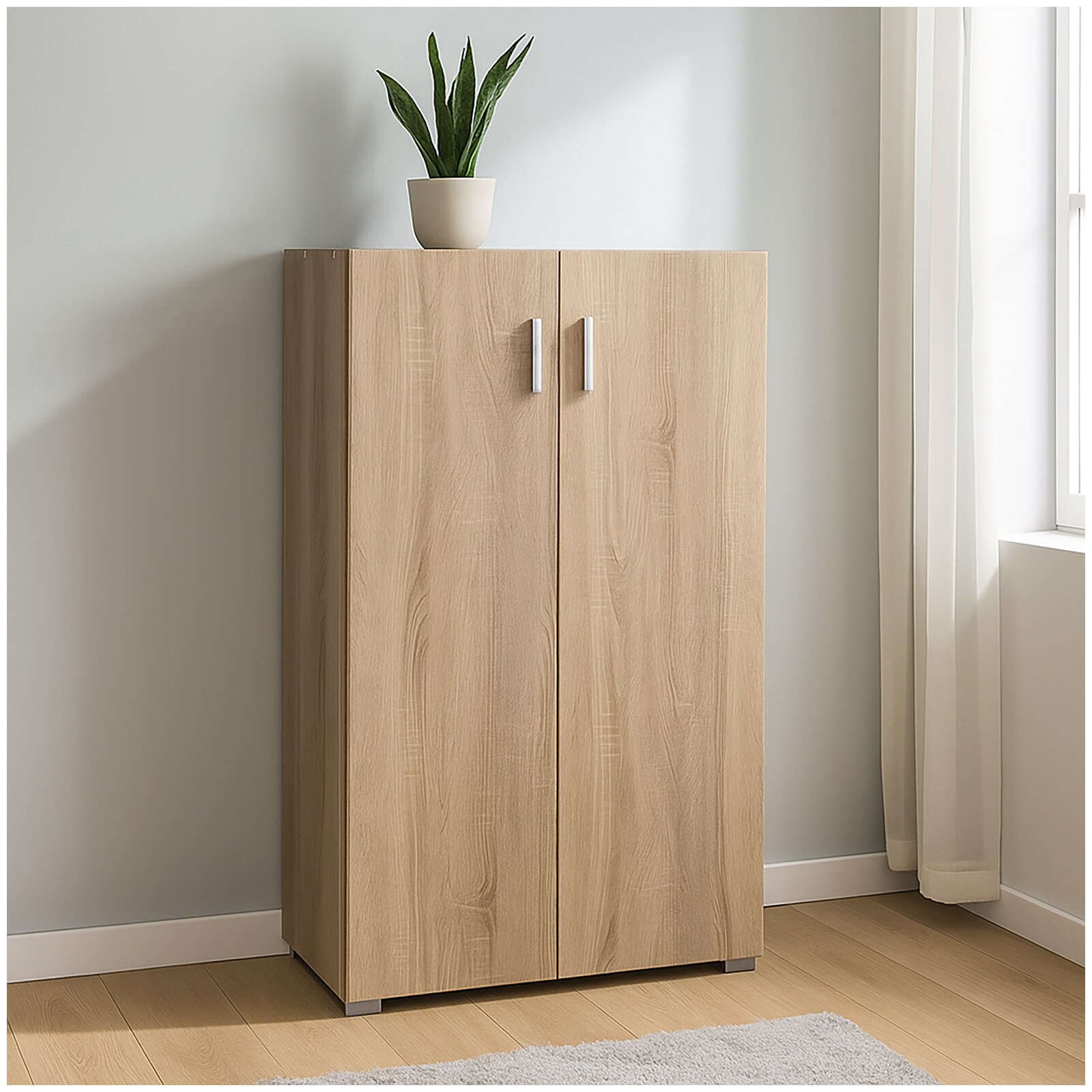 HTI-Living Sideboard 3 Fächer Thekla Sonoma