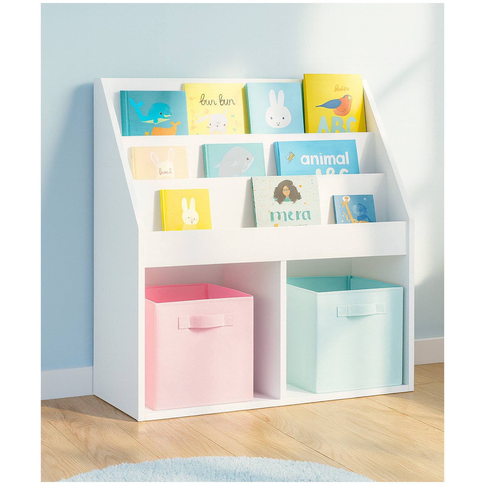HTI-Living Bücherregal für Kinderzimmer Thekla Weiß