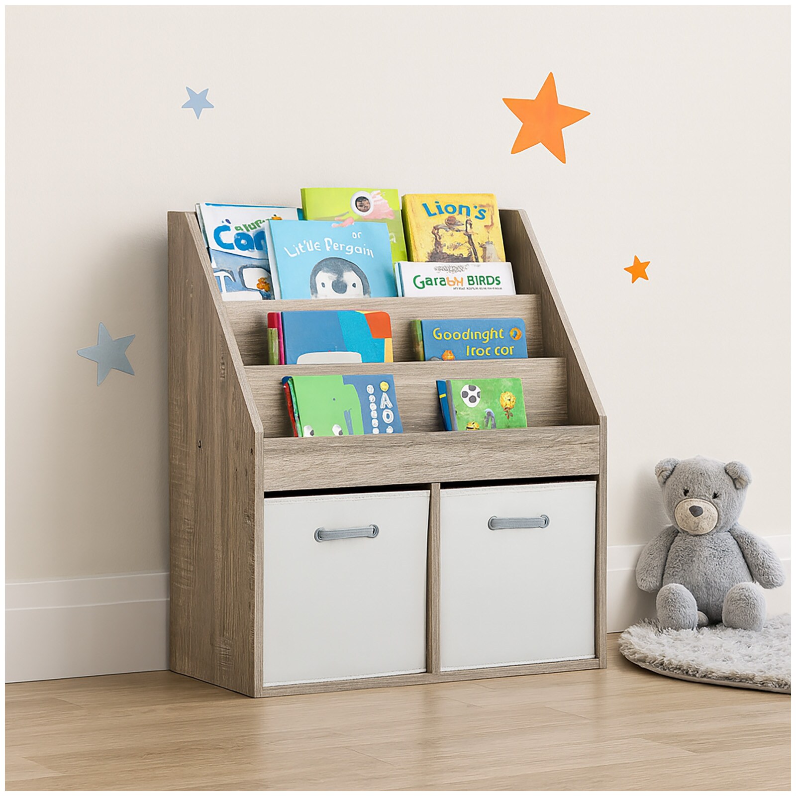 HTI-Living Bücherregal fürs Kinderzimmer Thekla Sonoma