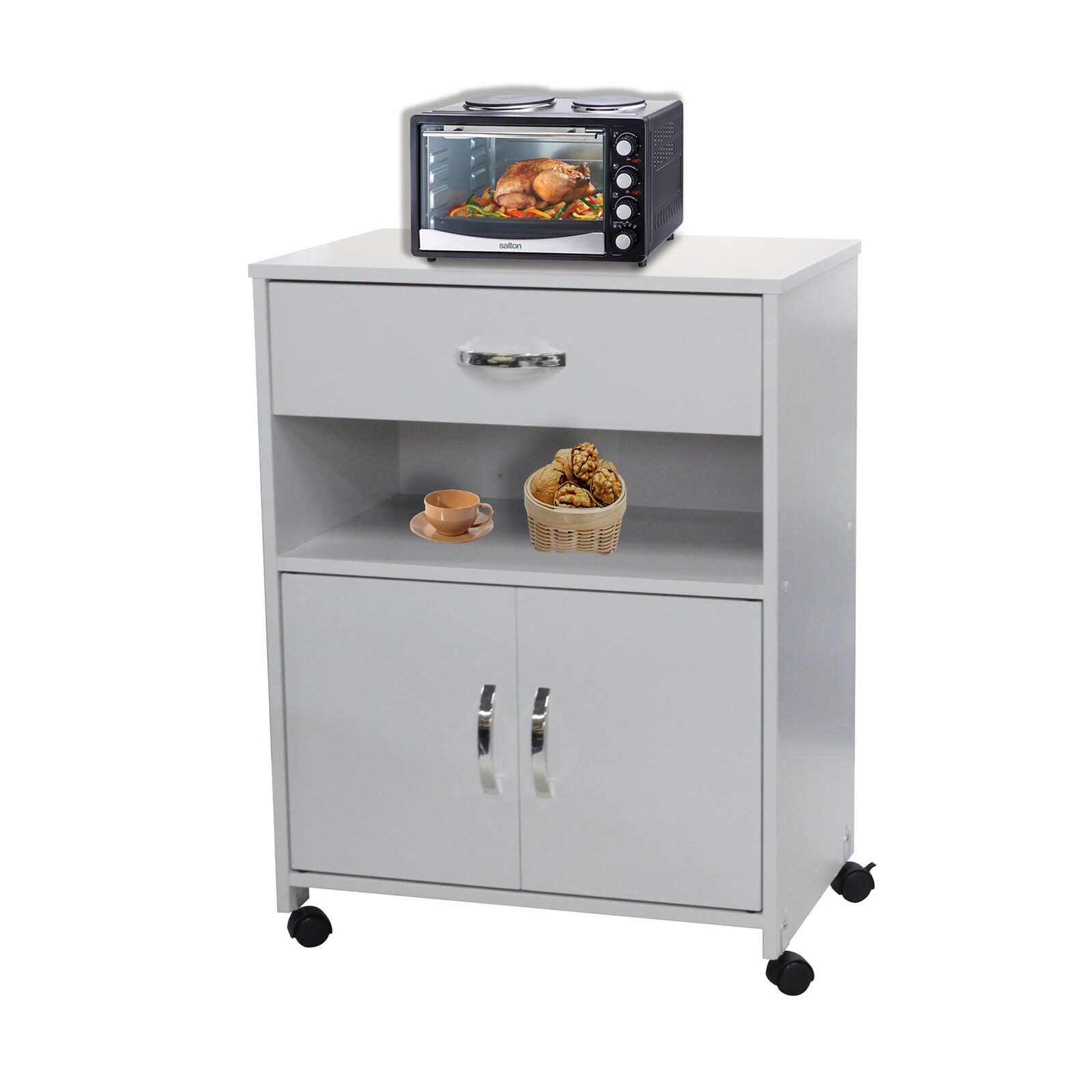 HTI-Living Küchenschrank Weiß Blanca