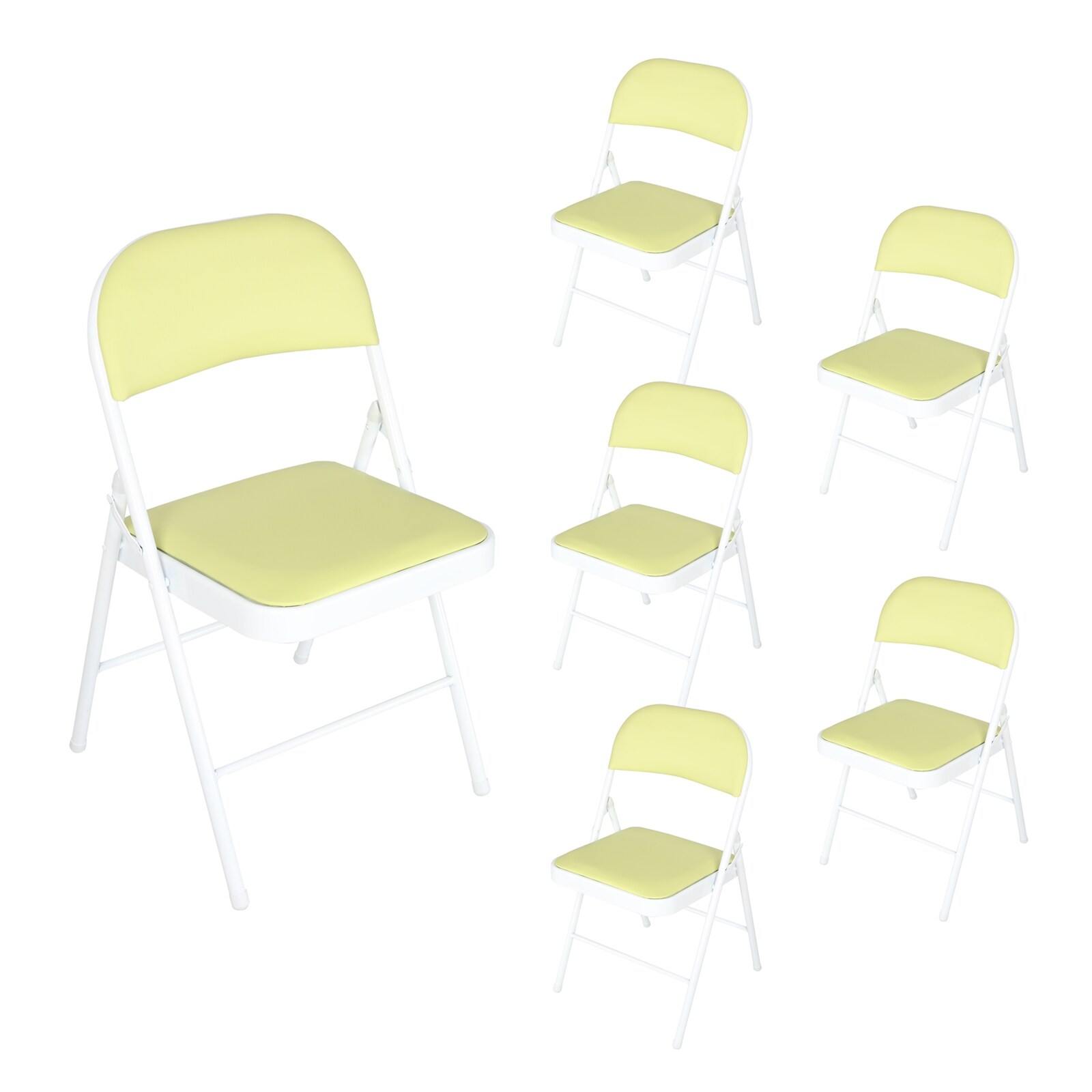 HTI-Living Klappstühle 6er Set Wedigo Grün