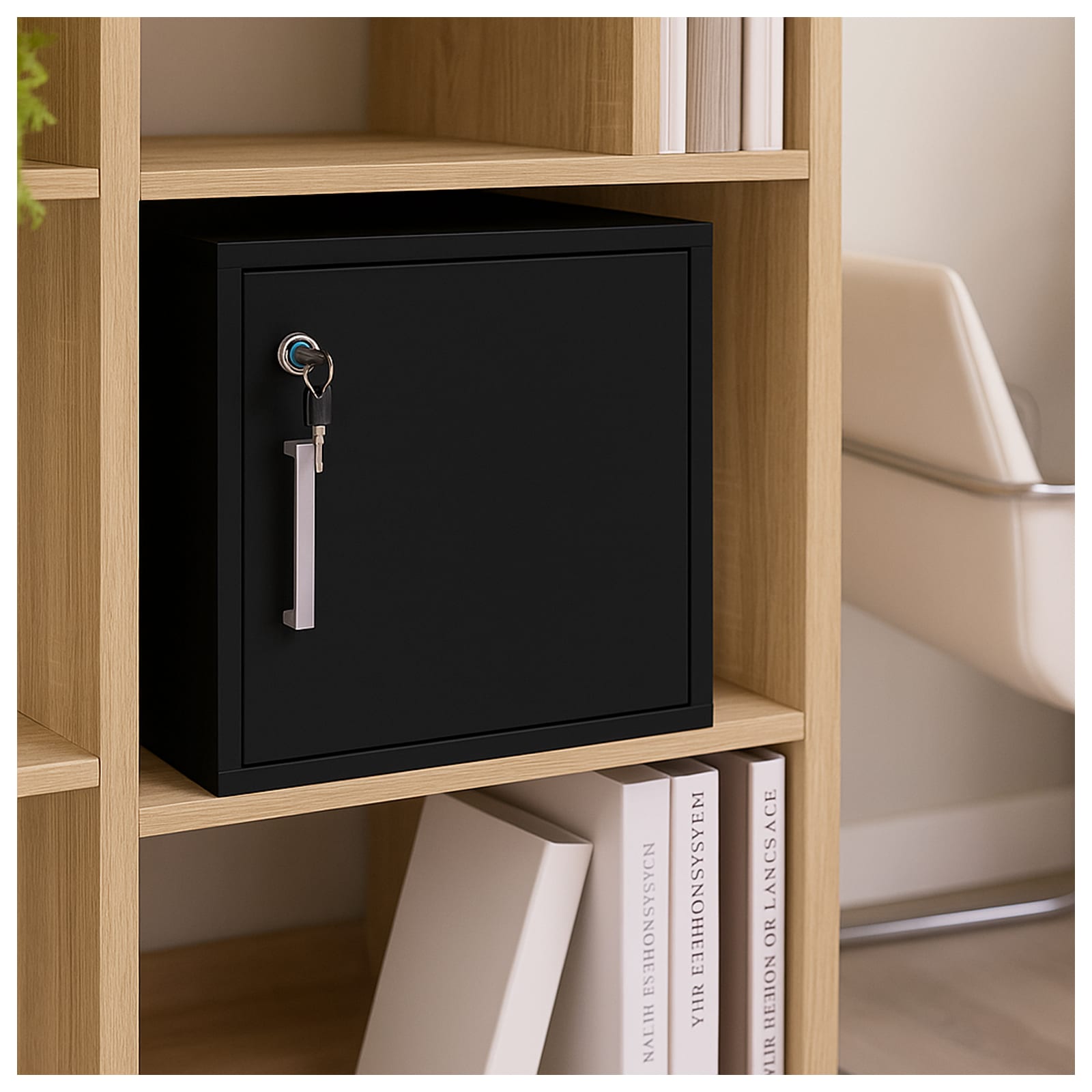 HTI-Living Zimmersafe Malin Schwarz - Bild 1