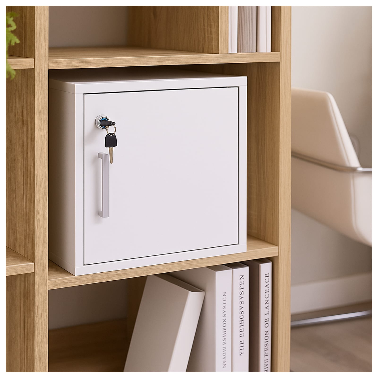 HTI-Living Zimmersafe Malin Wei&szlig; - Bild 1