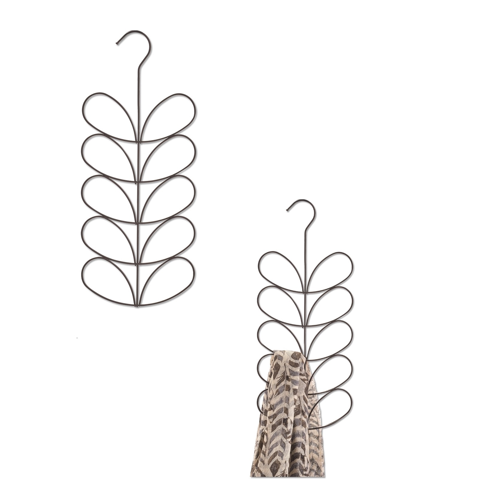 HTI-Living T&uuml;cherhalter 2er Set Kleiderb&uuml;gel - Bild 1