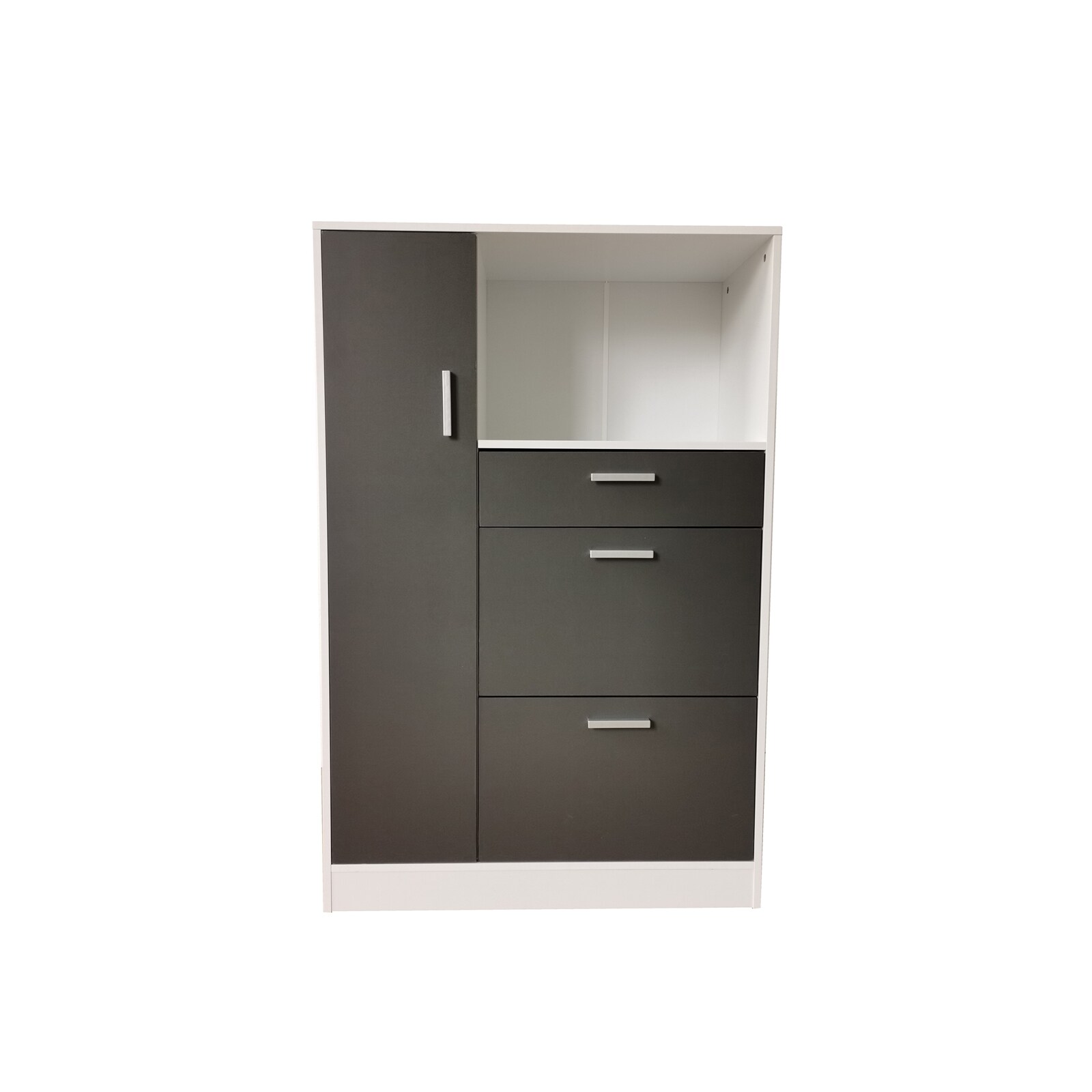 HTI-Living Küchenschrank Weiß-Grau Blanca L