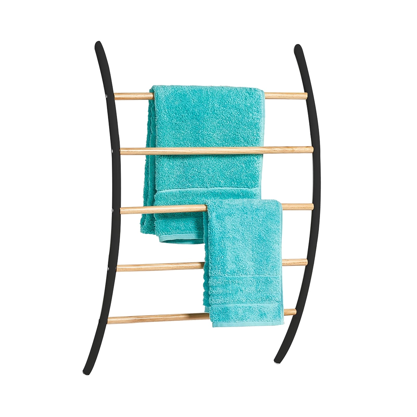 HTI-Living Handtuchhalter f&uuml;r die Wand mit 5 Stangen - Bild 1