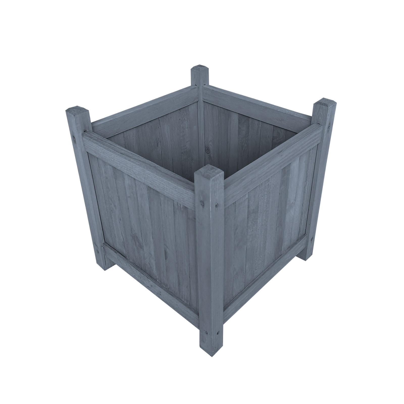 HTI-Living Blumenkasten 36 x 36 cm Grau Heidi - Bild 1