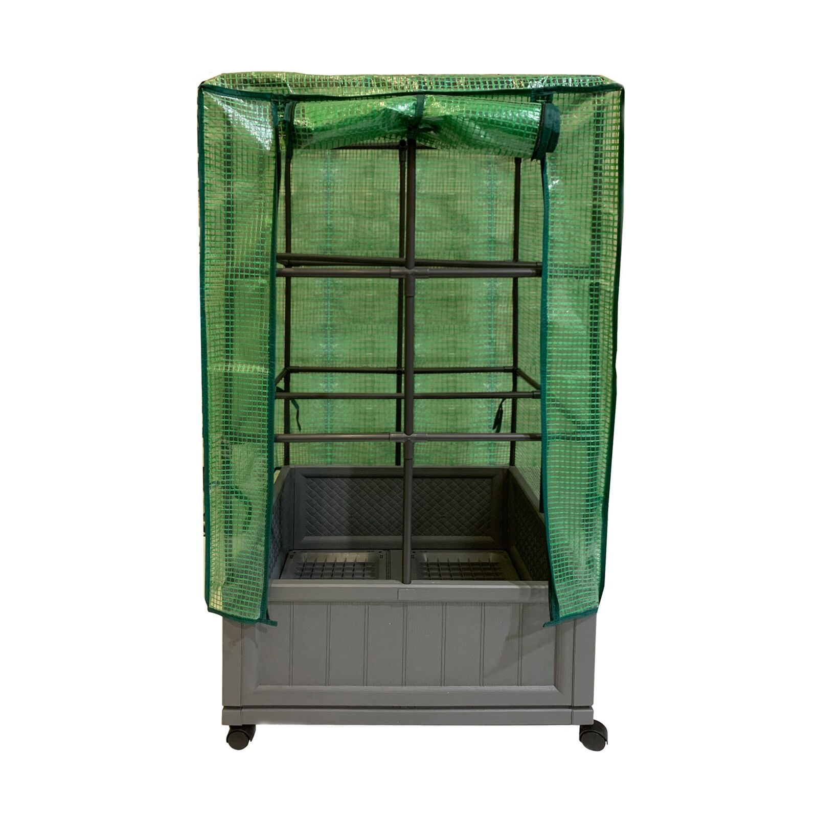 HTI-Living Gew&auml;chshaus 60x60x106 cm auf Rollen - Bild 1